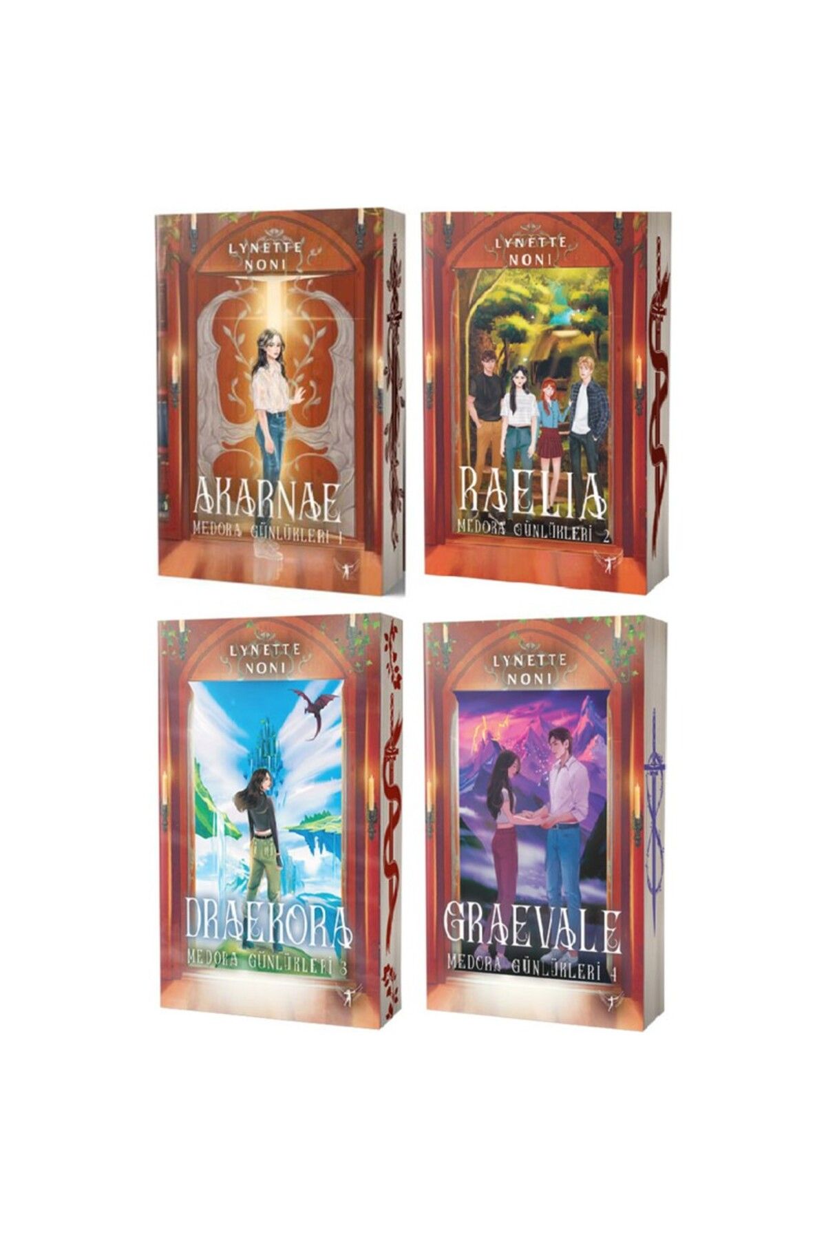 Artemis Yayınları Akarnae - Raelia - Draekora - Graevale - Lynette Noni