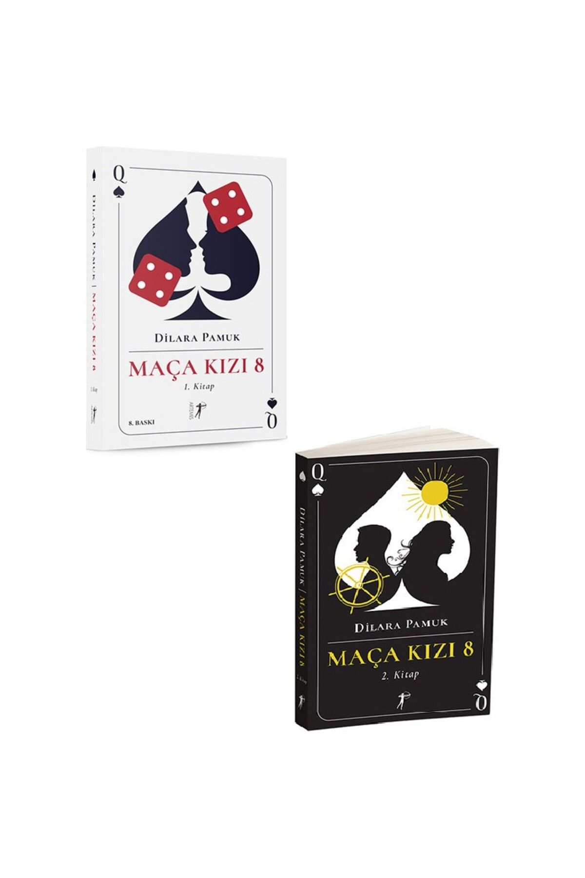 Artemis Yayınları Maça Kızı 8 1.Kitap - Maça Kızı 8 2. Kitap - Dilara Pamuk