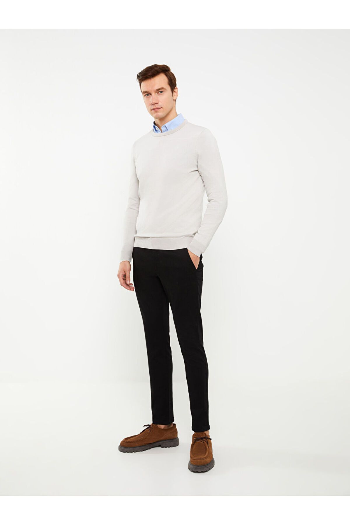 LC Waikiki Skinny Fit Gabardin Erkek Chino Pantolon