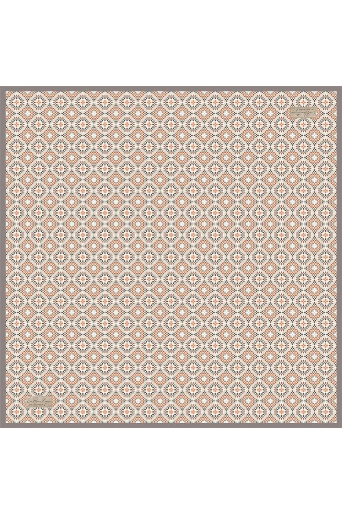 LA BOUTIQUE 2338-01 SURA İPEK 90X90