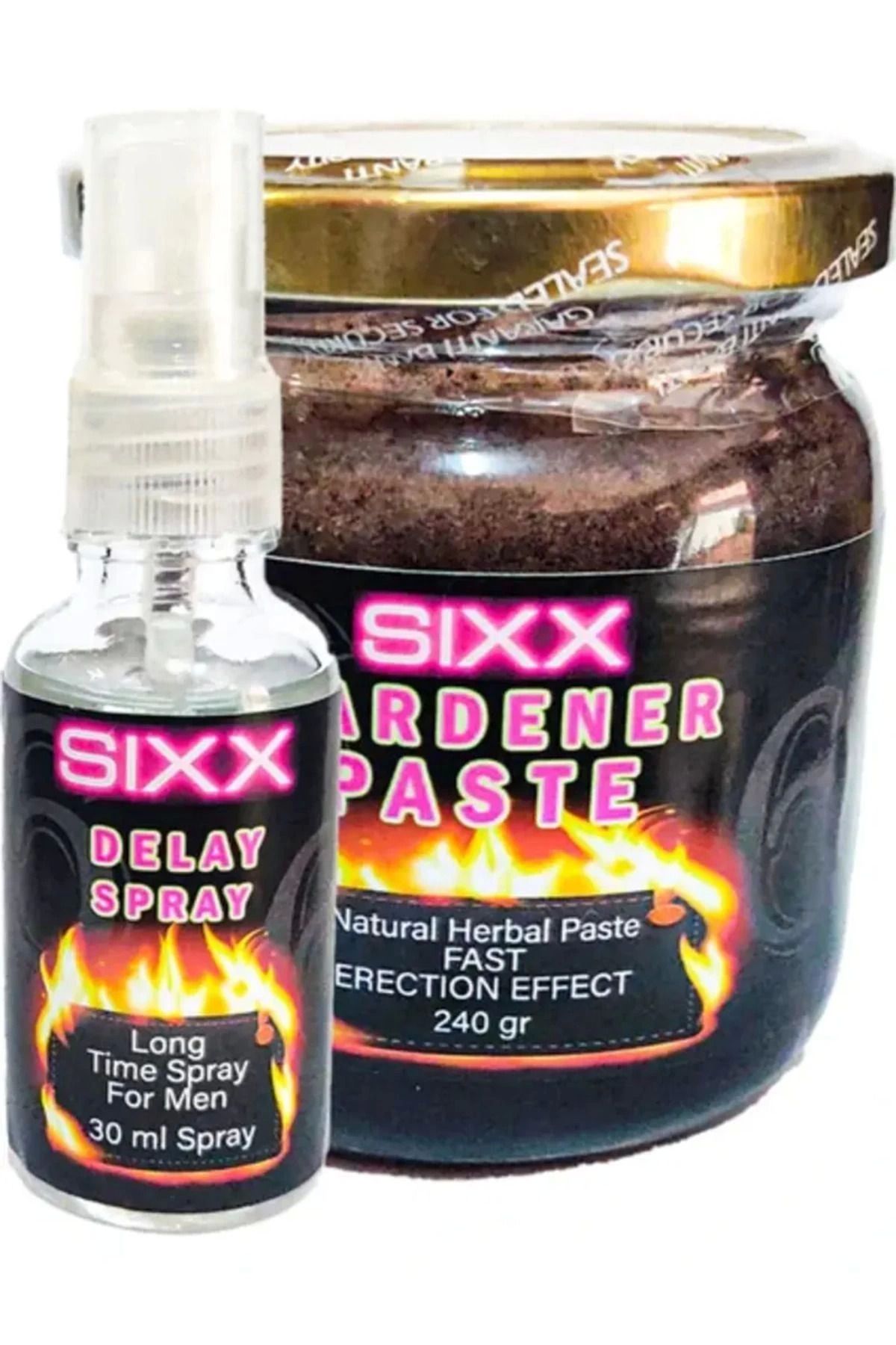 Zayla Sixx Anl Relaxer Gel 60 ml + Herbal Paste Erkek Sertlik Ve Performanse Macun 240 gr