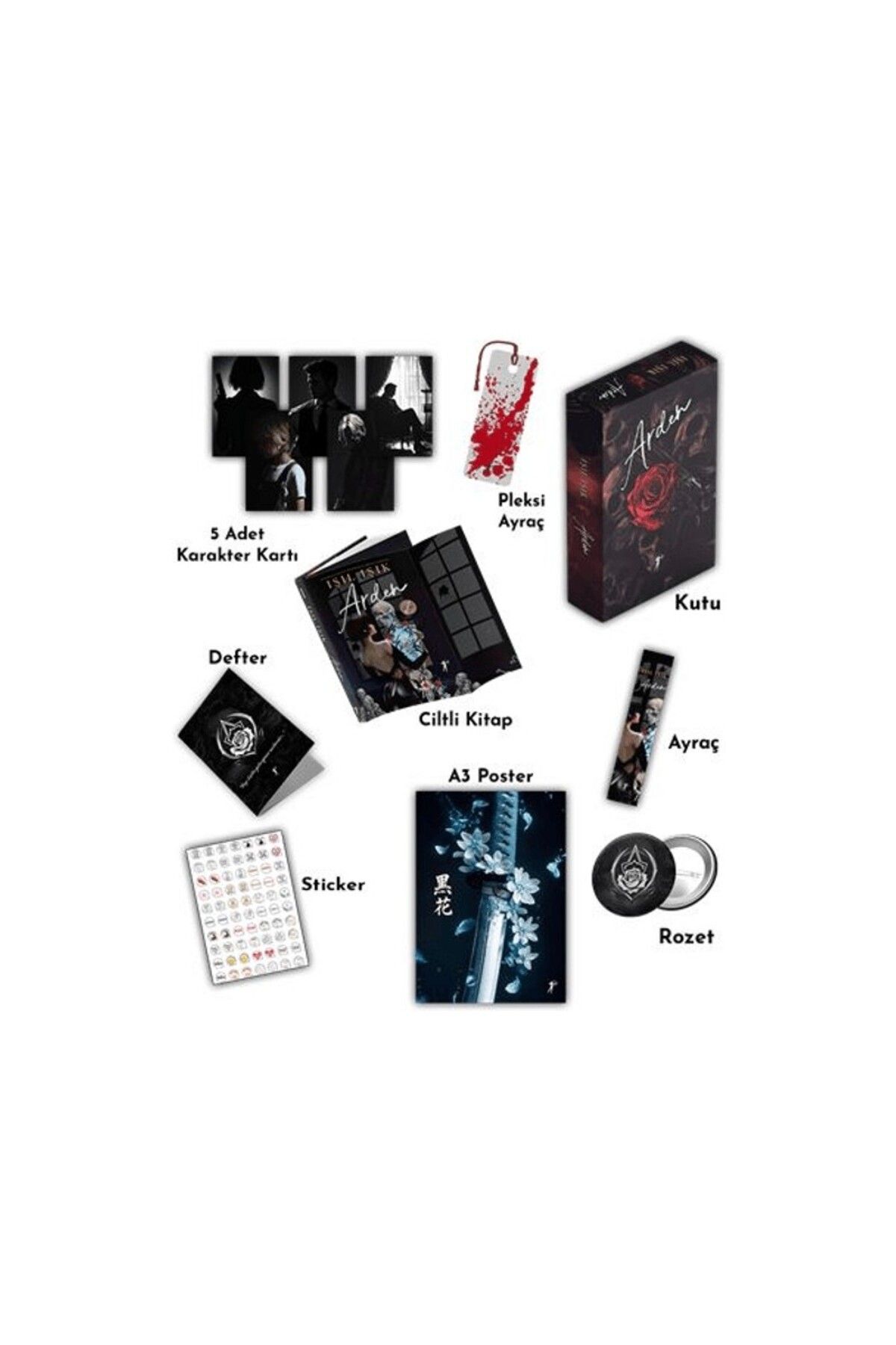 Artemis Yayınları Arden 1 - Set - Işıl Işık