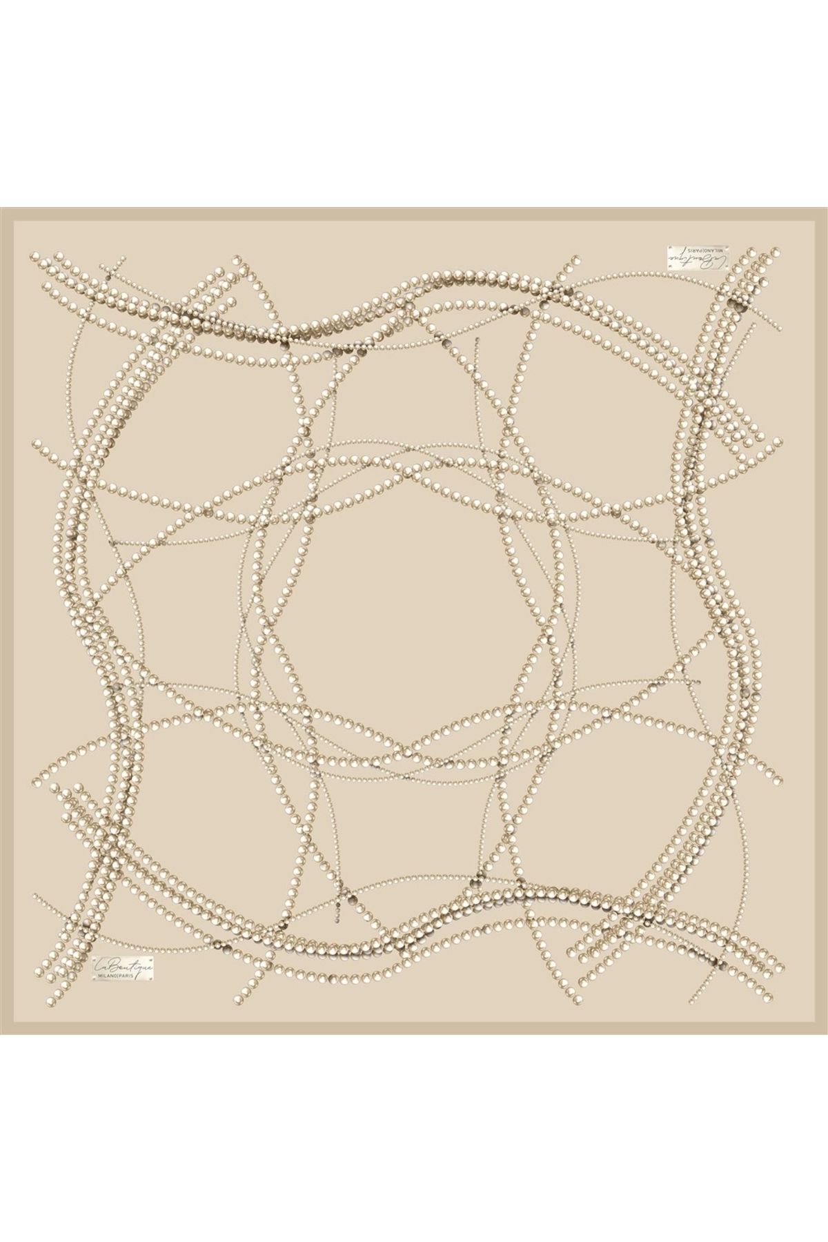 LA BOUTIQUE 1808-03 SURA İPEK 90X90