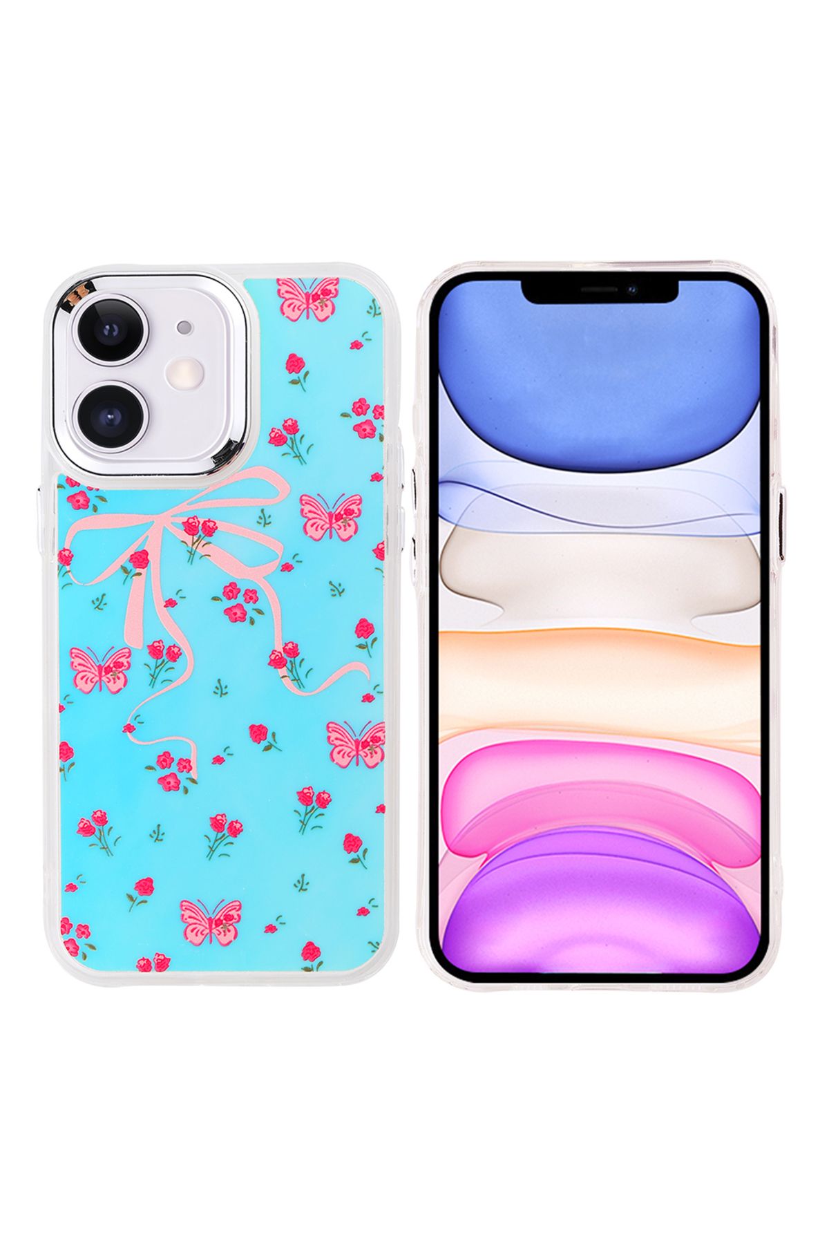 Rivor Apple iPhone 11 Uyumlu Kılıf Kamera Çıkıntılı Airbag Tasarımlı Desenli Premium Kapak