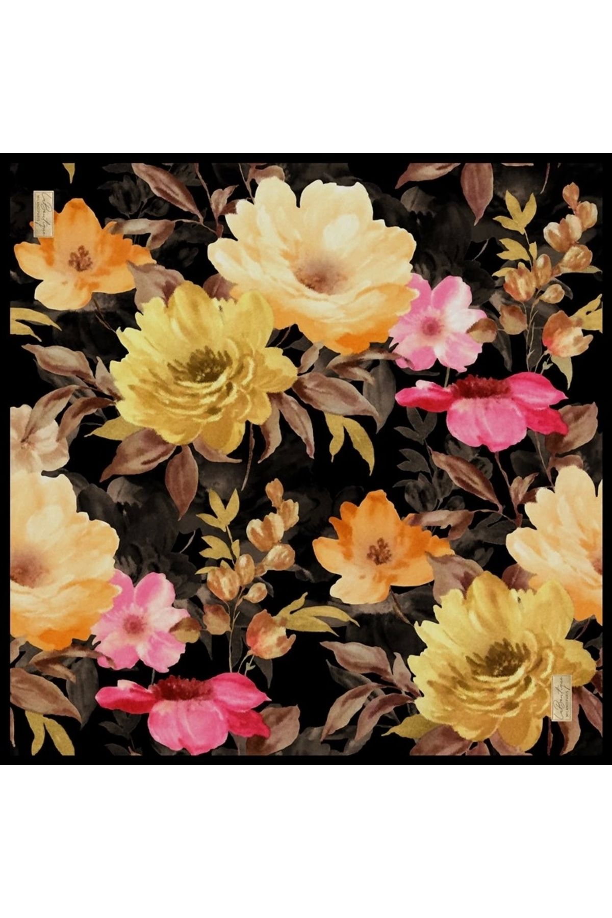 LA BOUTIQUE 2375-02 SURA İPEK 90X90