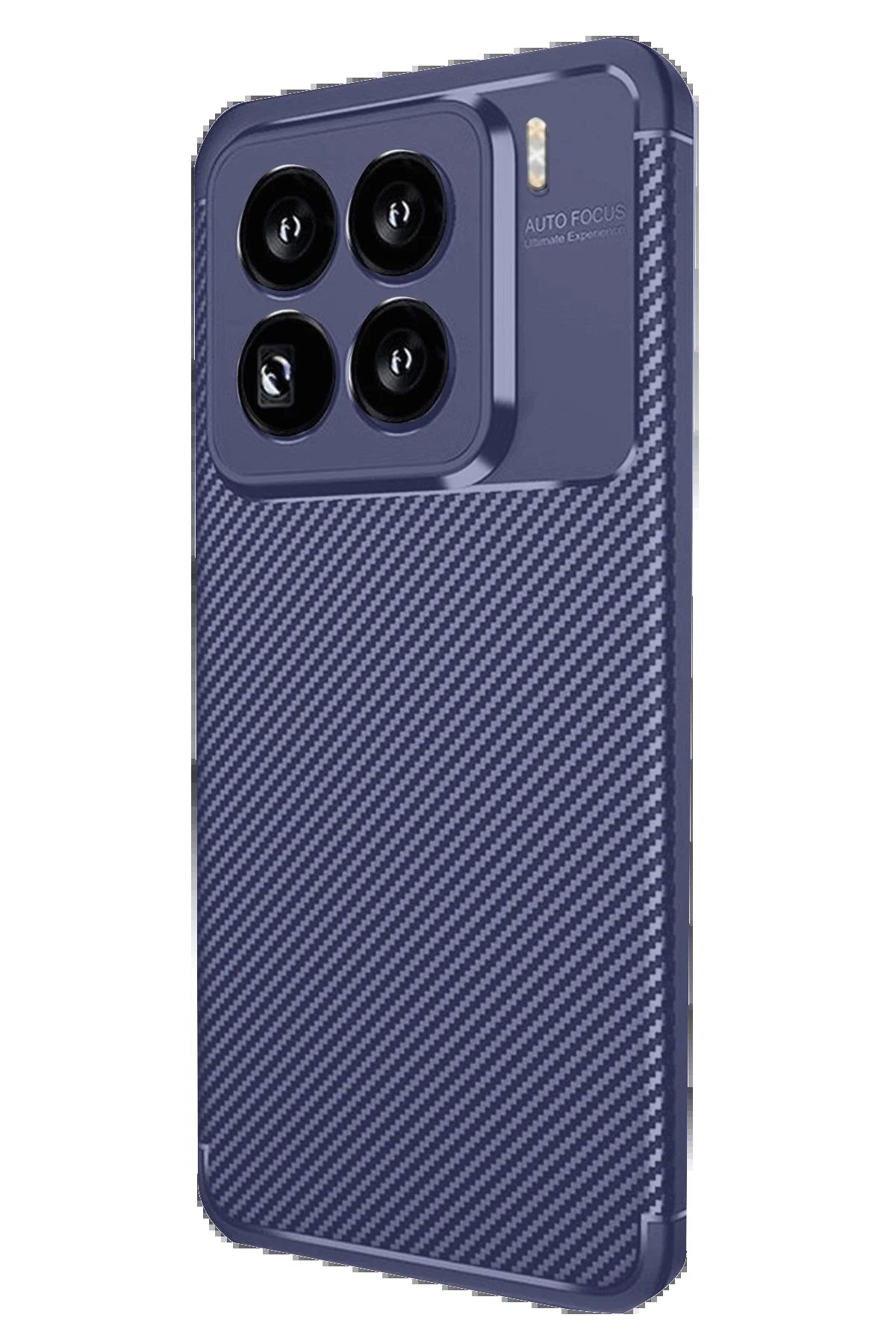 CepteToptan Newface Xiaomi Mi 15 Pro Kılıf Auto Focus Karbon Kapak - Lacivert