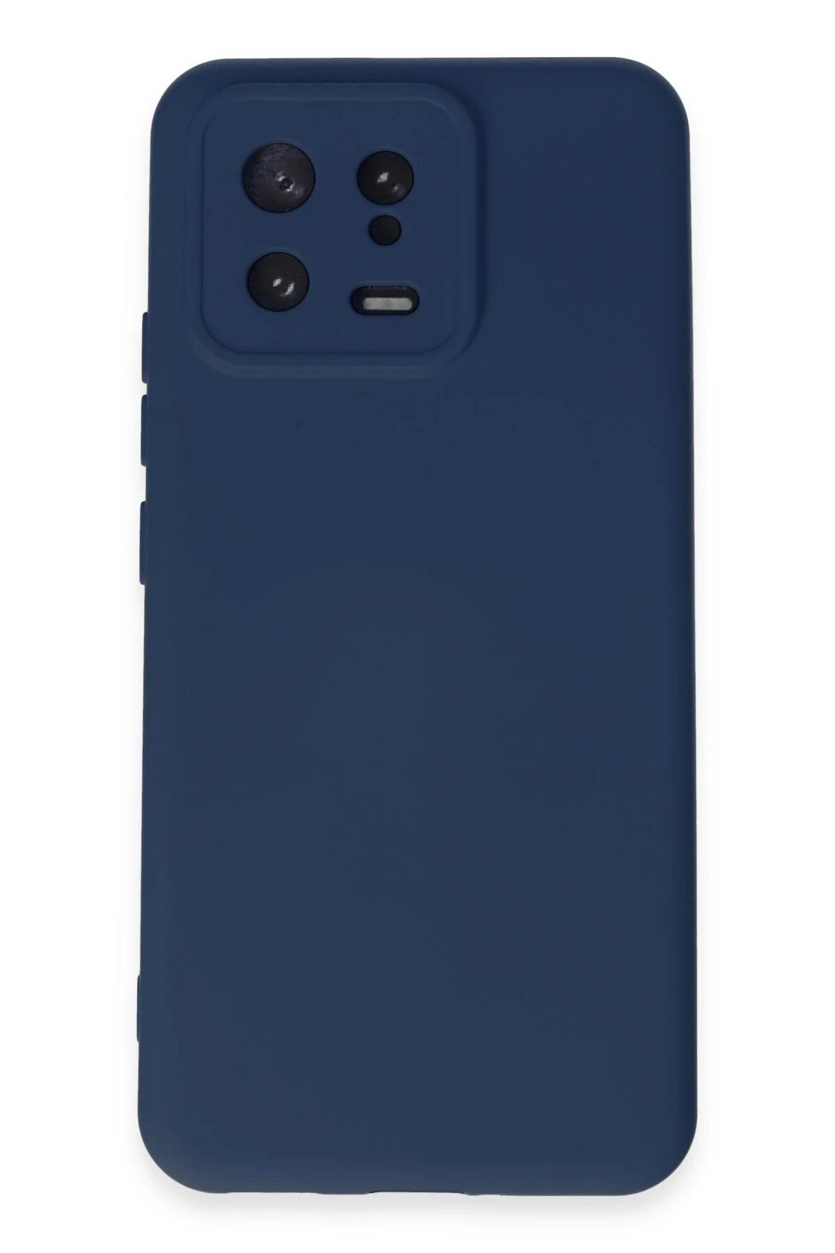 nerede bulurum Newface Xiaomi Mi 13 Kılıf Nano içi Kadife Silikon - Lacivert