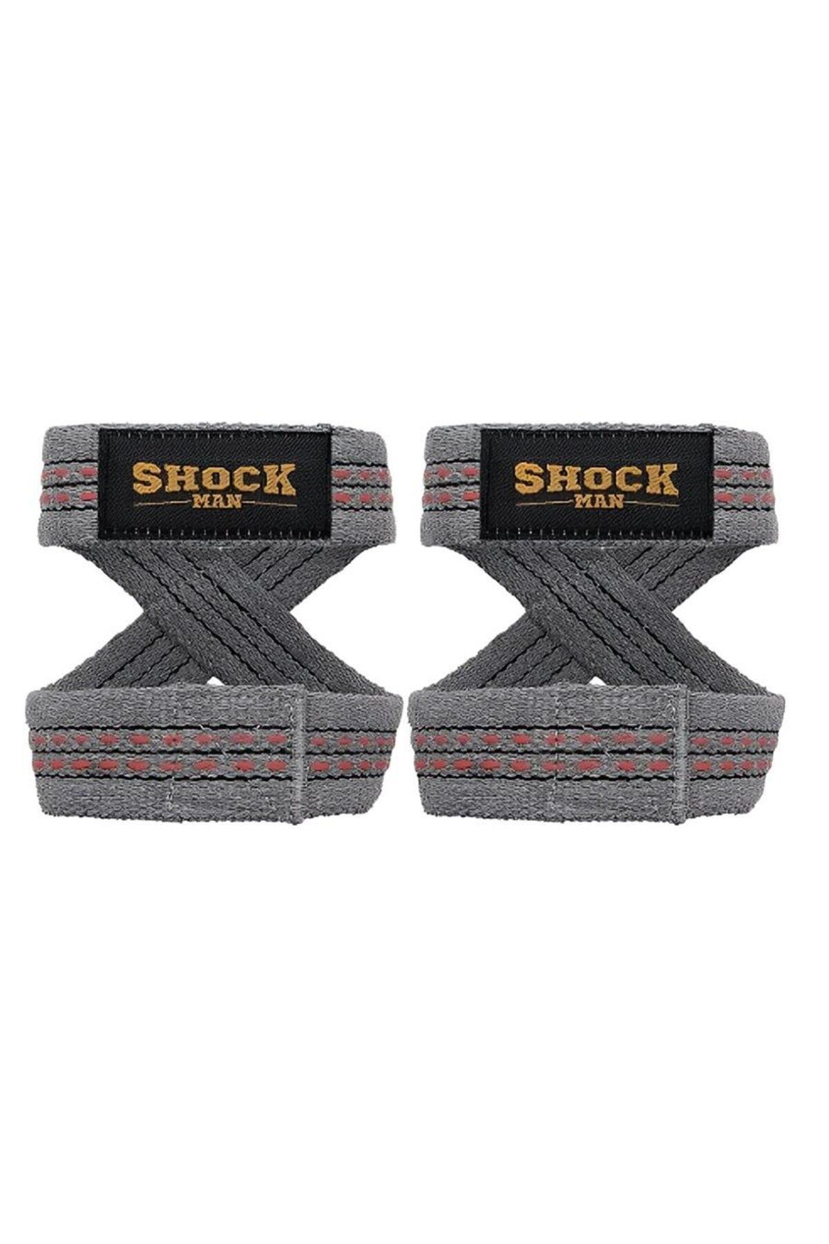 playzone SHOCK MAN 8 LOOP STRAP GRİ-TURUNCU