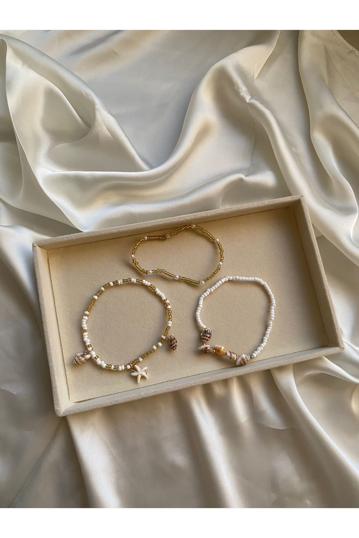 FASHİON JEWELRY Beyaz Taş Halhal