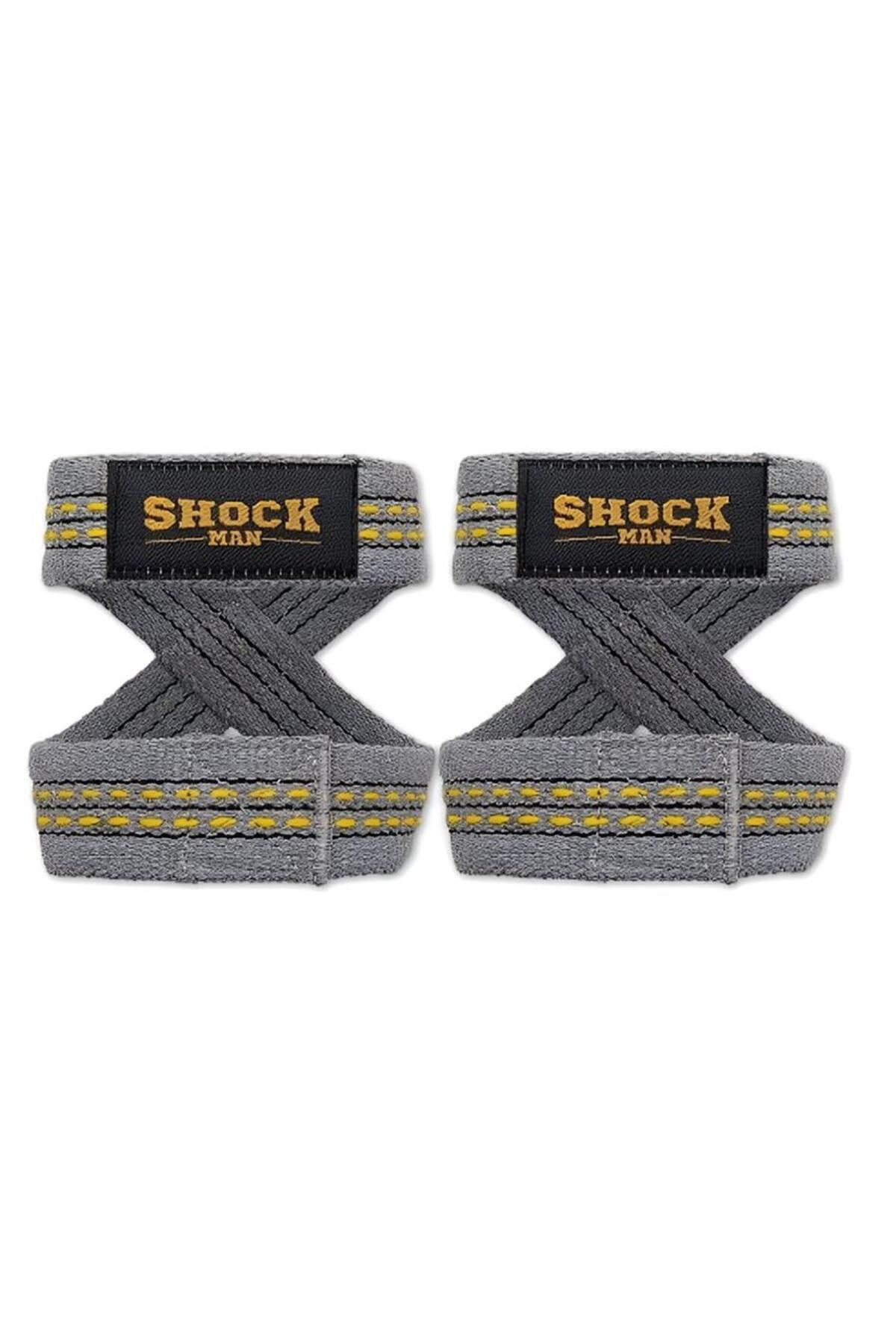 playzone SHOCK MAN 8 LOOP STRAPS GRİ-SARI