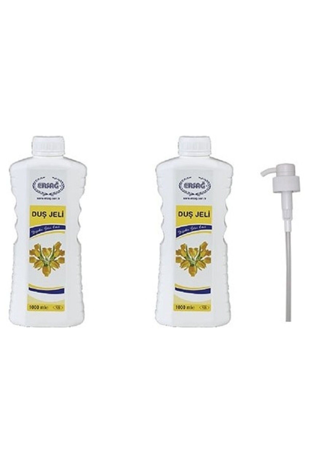 Ersağ Ersağ Duş Jeli 2 x 1000 ml + Pompa