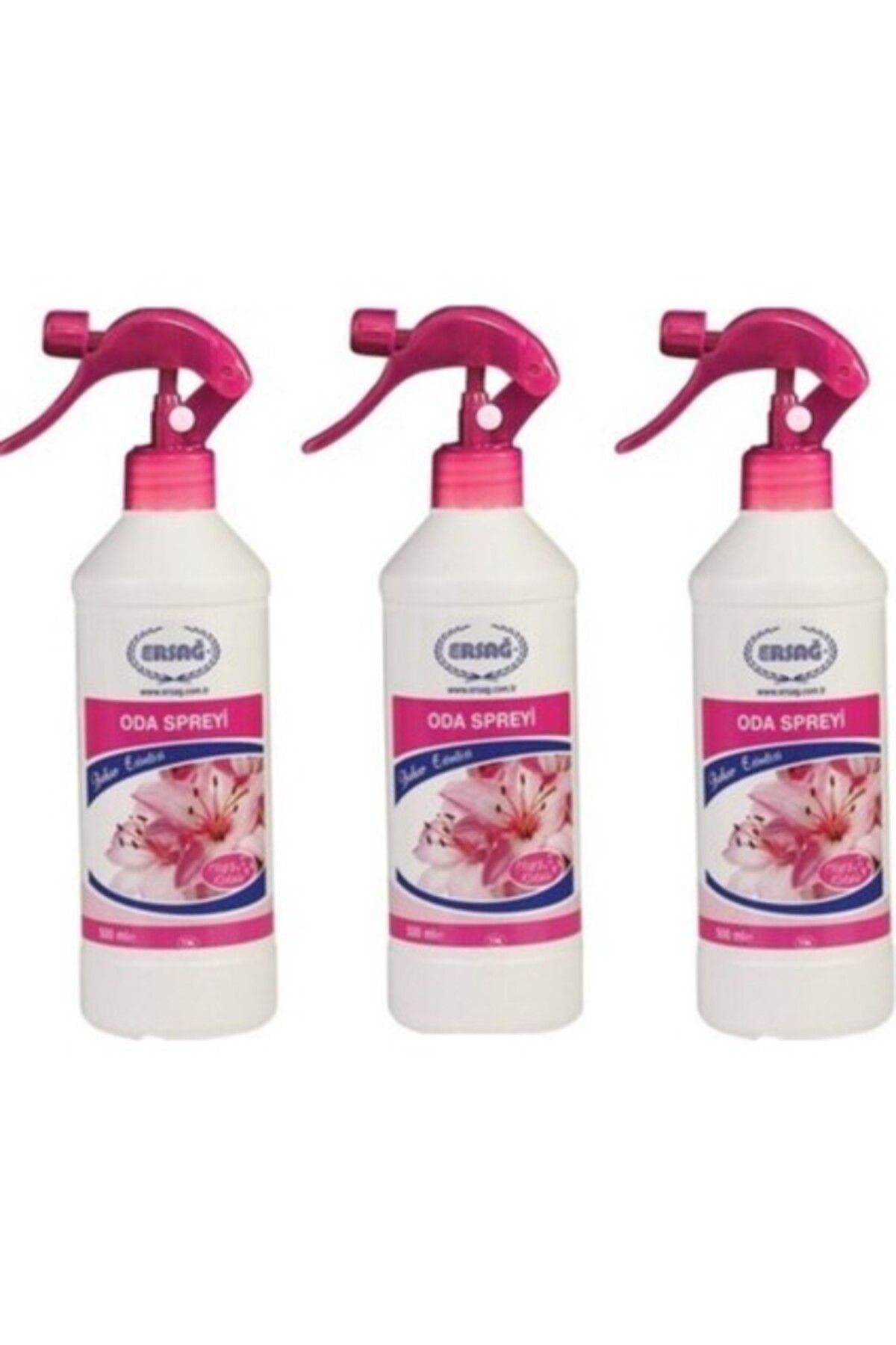 Ersağ Ersağ 3x Bahar Kokulu Oda Spreyi 500ML