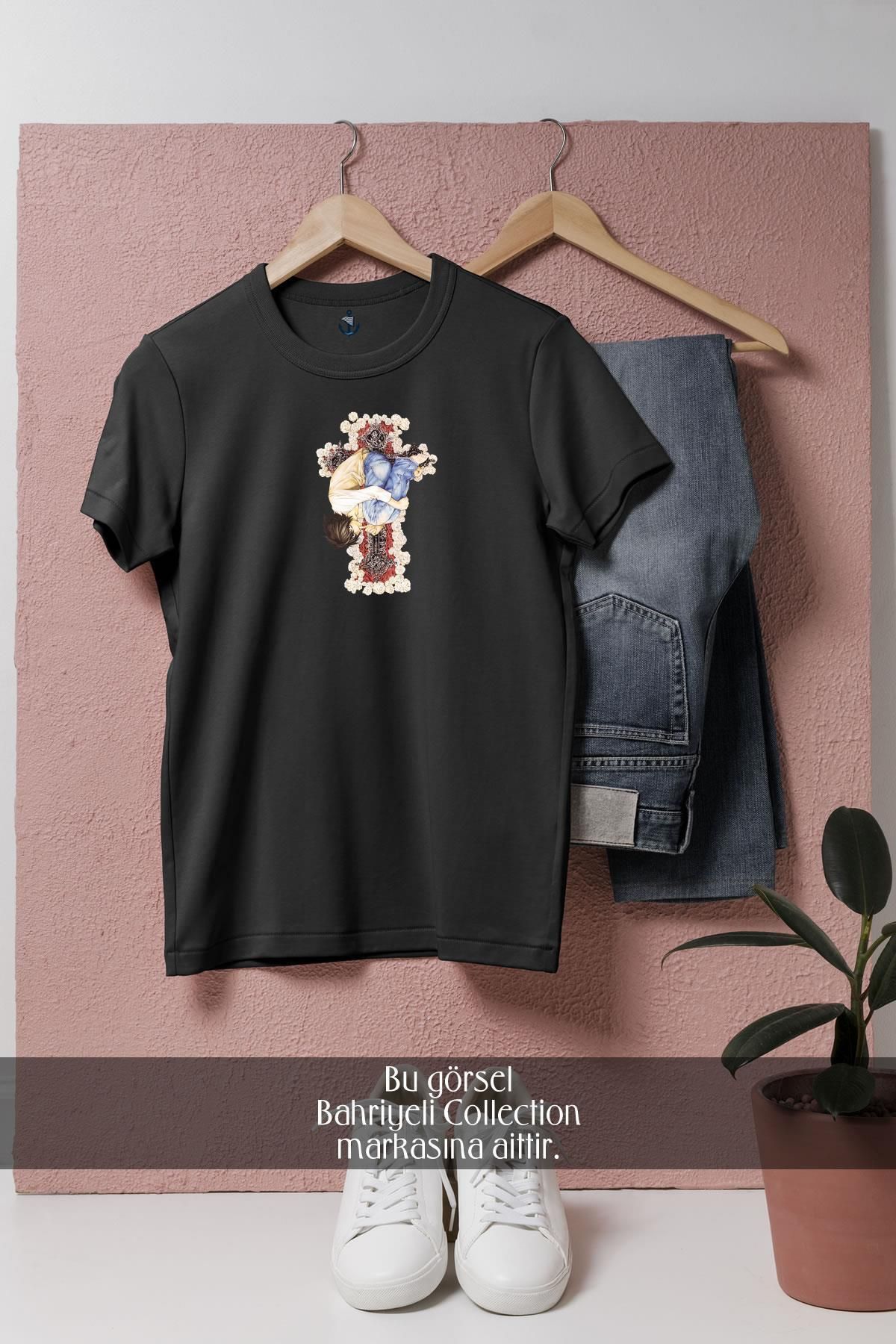bahriyeli.jpeg Oversize Death Note Black Edition Tasarımlı Unisex T-Shirt