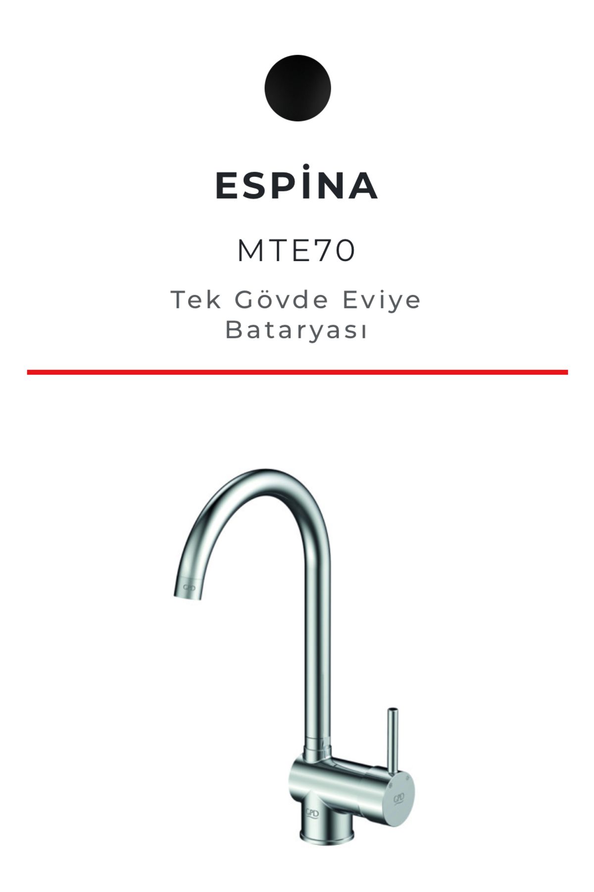 GPD ESPİNA MUTFAK BATARYASI (12 YIL SERVİS GARANTİLİ) - MTE70