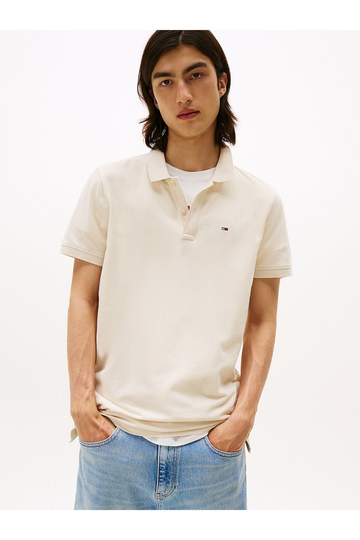 Tommy Hilfiger Flag Slim Polo Shirt