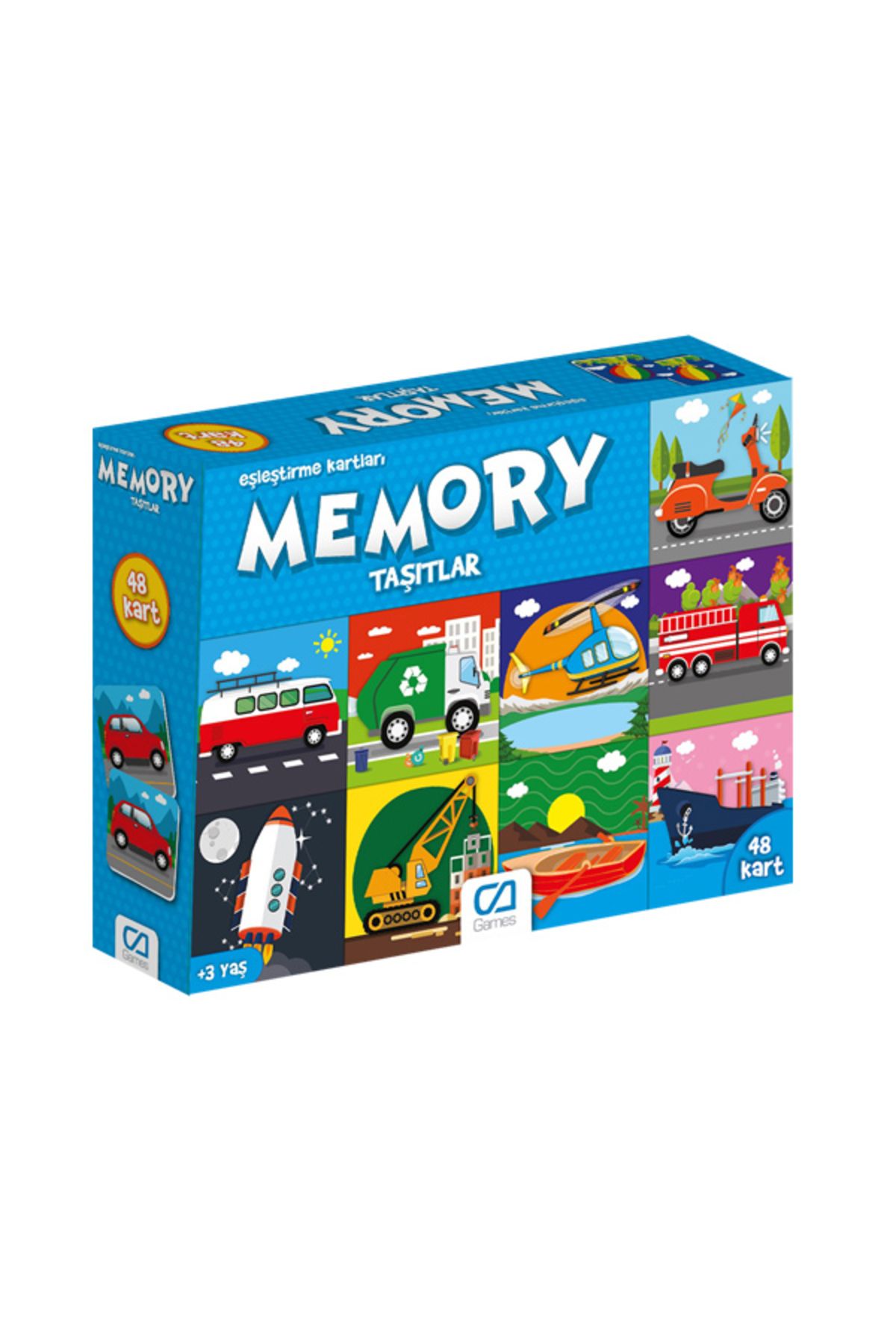 CA Games Memory Taşıtlar