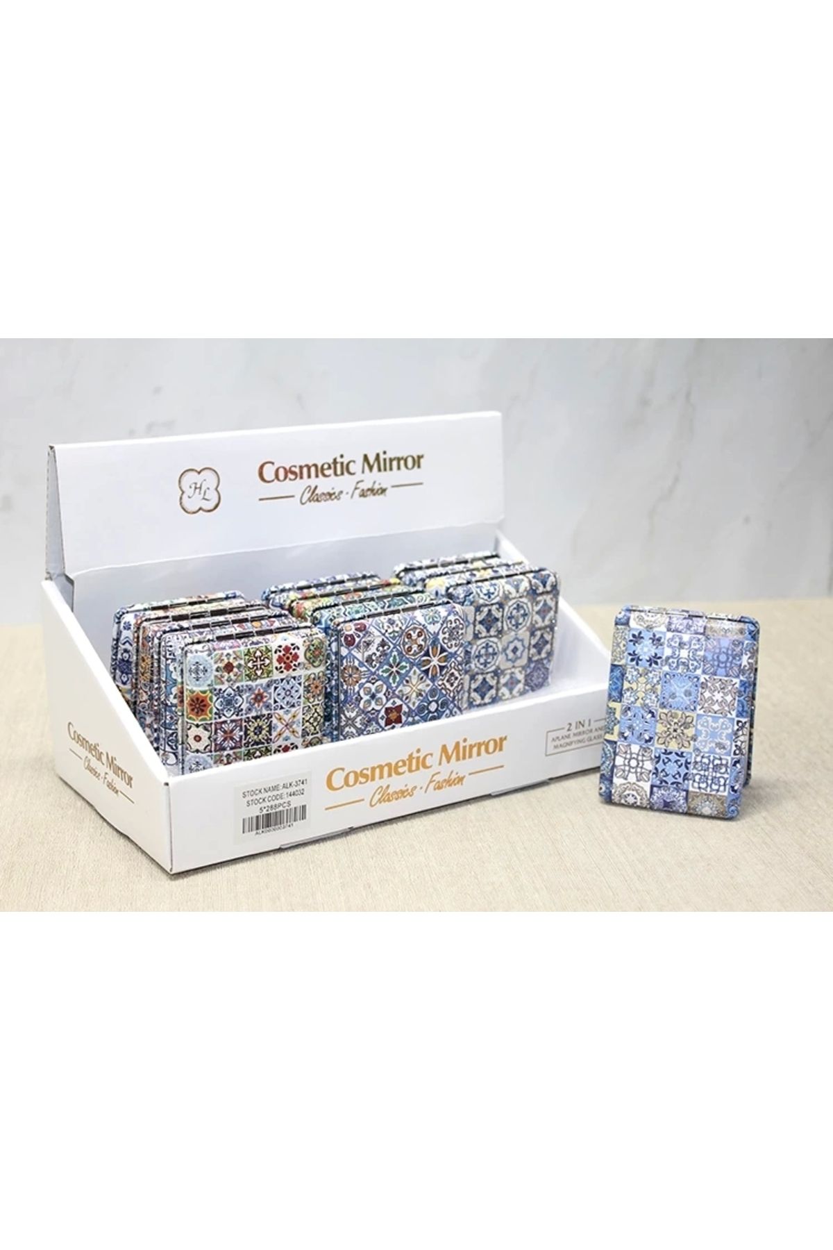 shop Taşlı El Aynası Dikdörtgen Kalın Alk3741