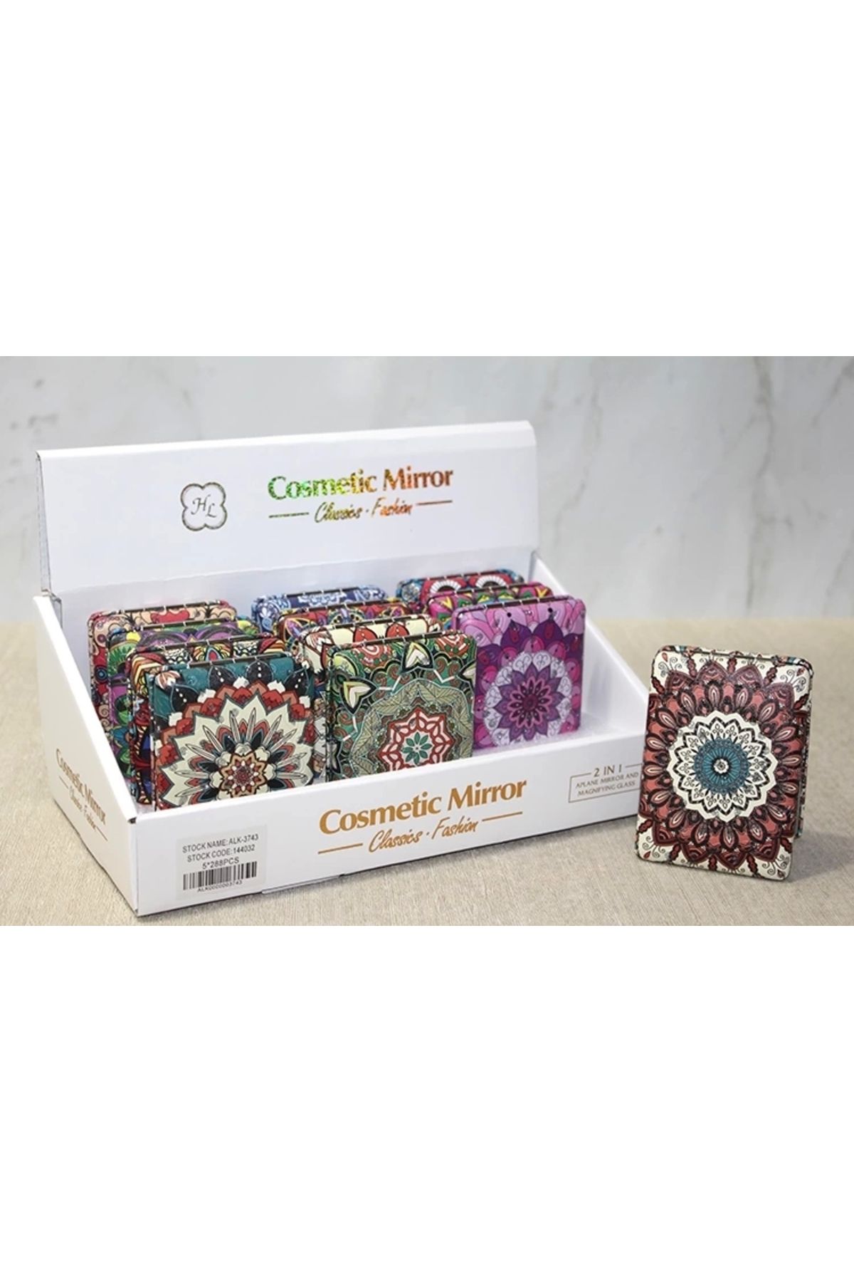 shop Taşlı El Aynası Dikdörtgen Kalın Alk3743