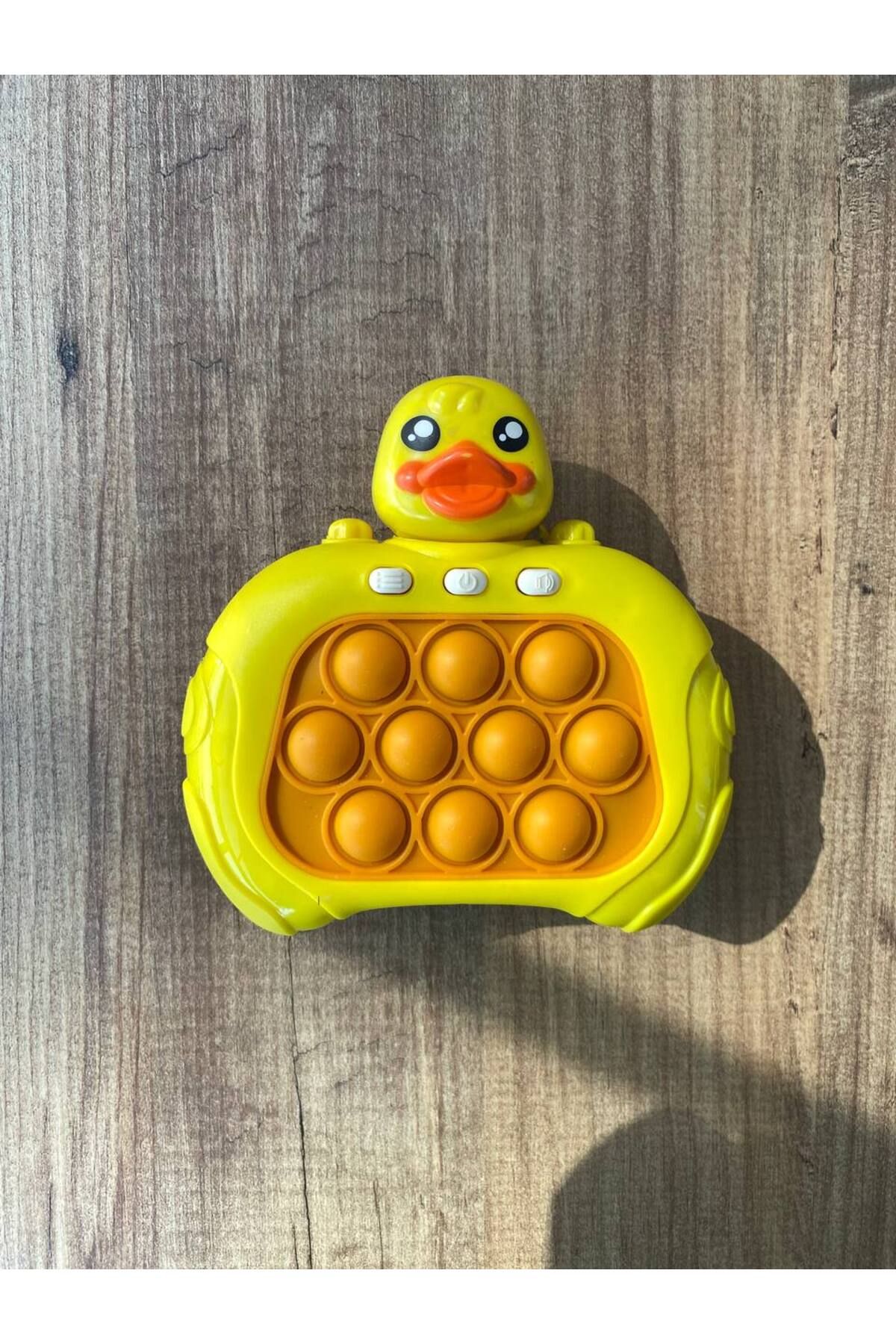 Magicway Işıklı Sesli Popit Pilli Eğitici Özel Karakterli Pop it Stres Giderici Quick Push Konsol