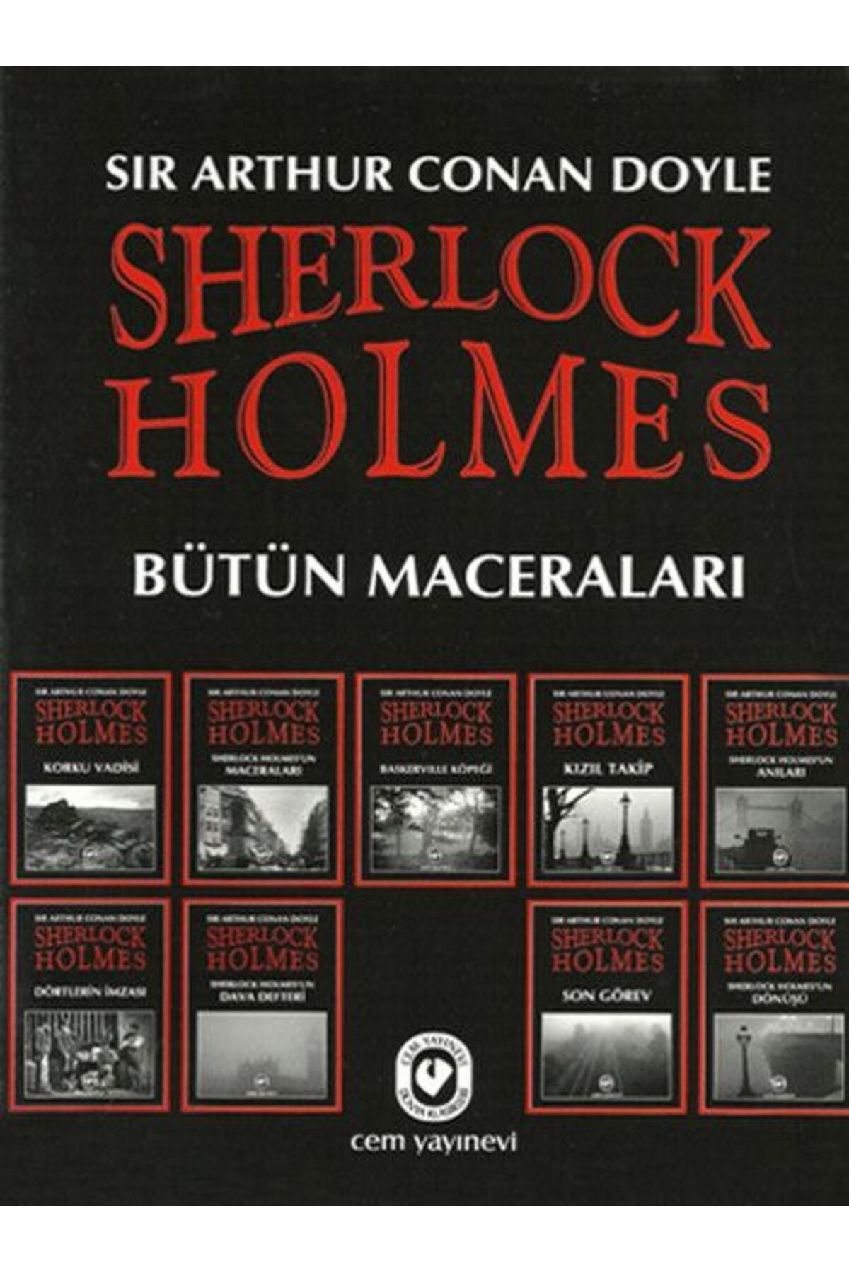 Cem Yayınevi Sherlock Holmes Bütün Maceraları (9 Kitap Takım)