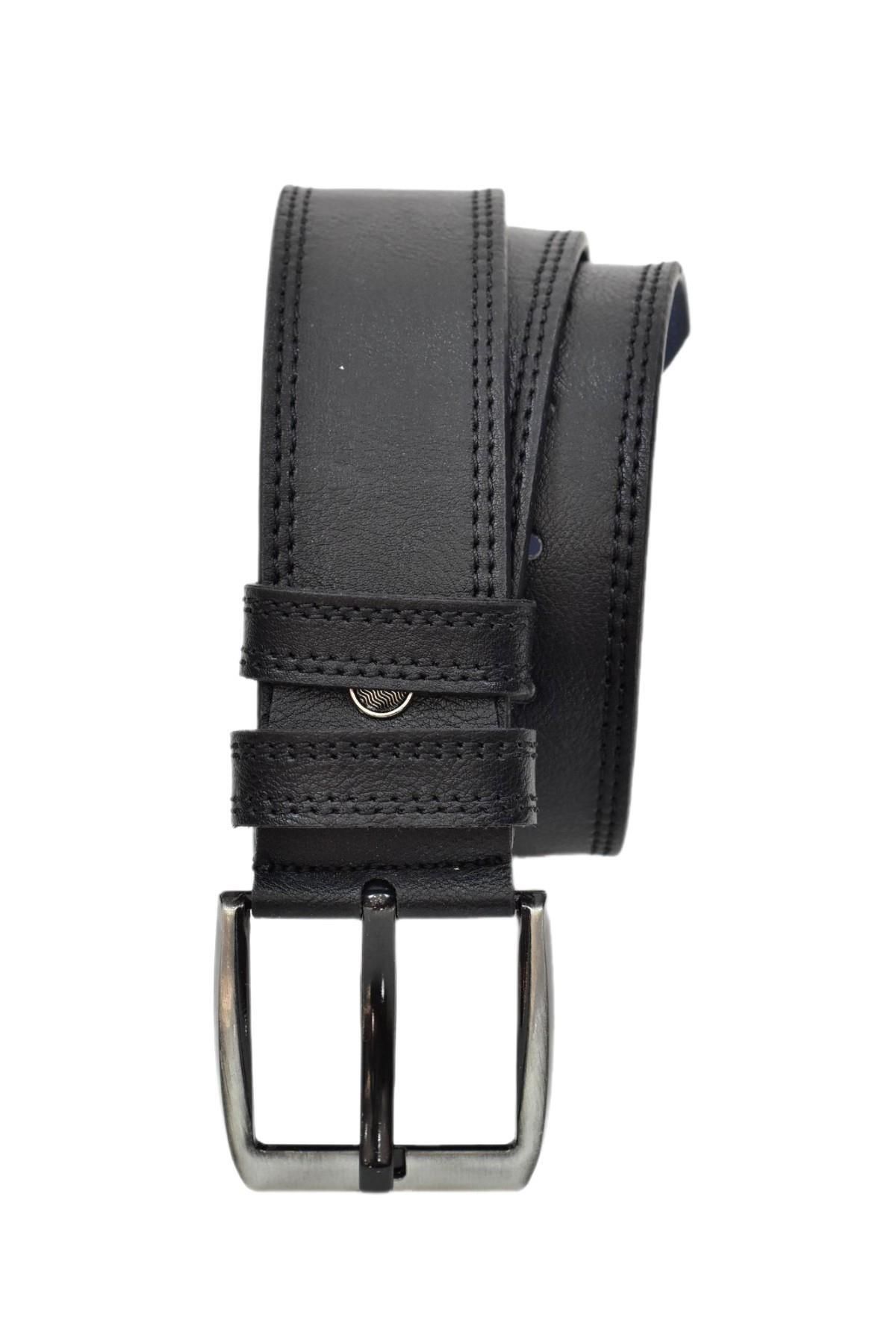 DYNAMO Erkek Suni Deri Kemer Jeans Pantolon İçin BGL-ST04521