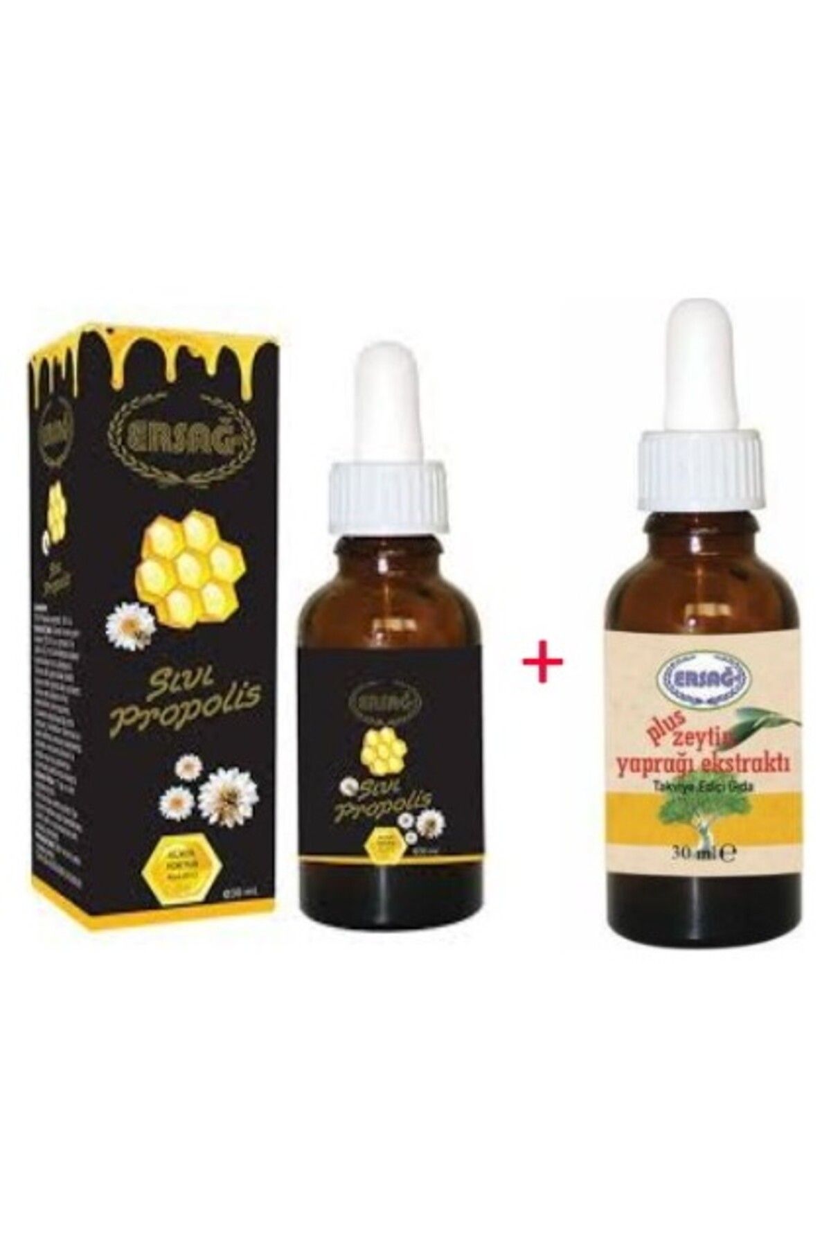 Ersağ Ersağ Sıvı Propolis+ Zeytin Yaprağı Ekstratı
