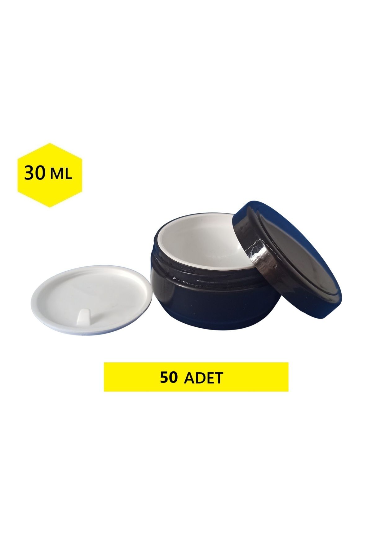 demethome 10-25-30-50-100-150 Ml CC Boş Pomat-krem-kozmetik Kutusu Plastik Krem Kavanozu Adet Şeçenekli