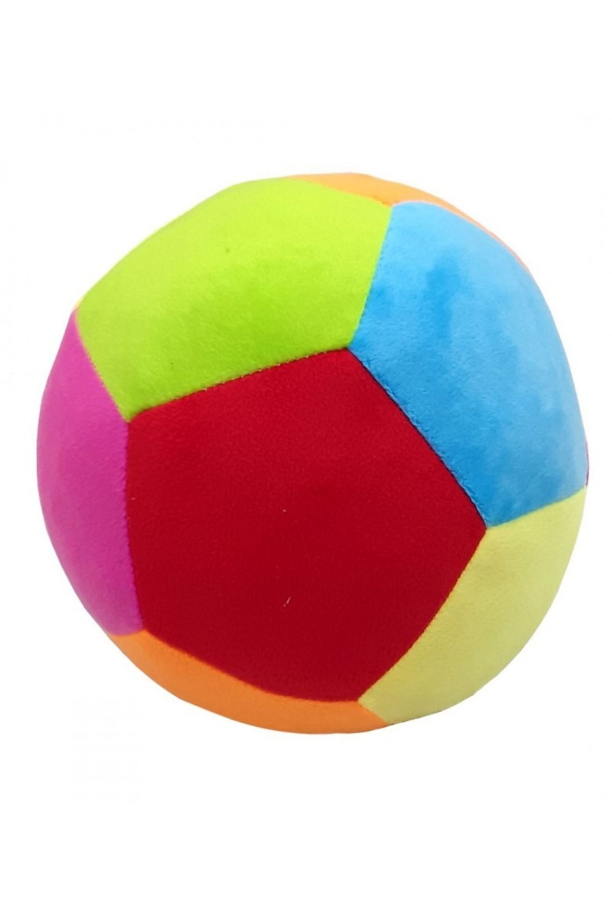 Shoplandu Rengarenk Renkli Peluş Top 20 cm