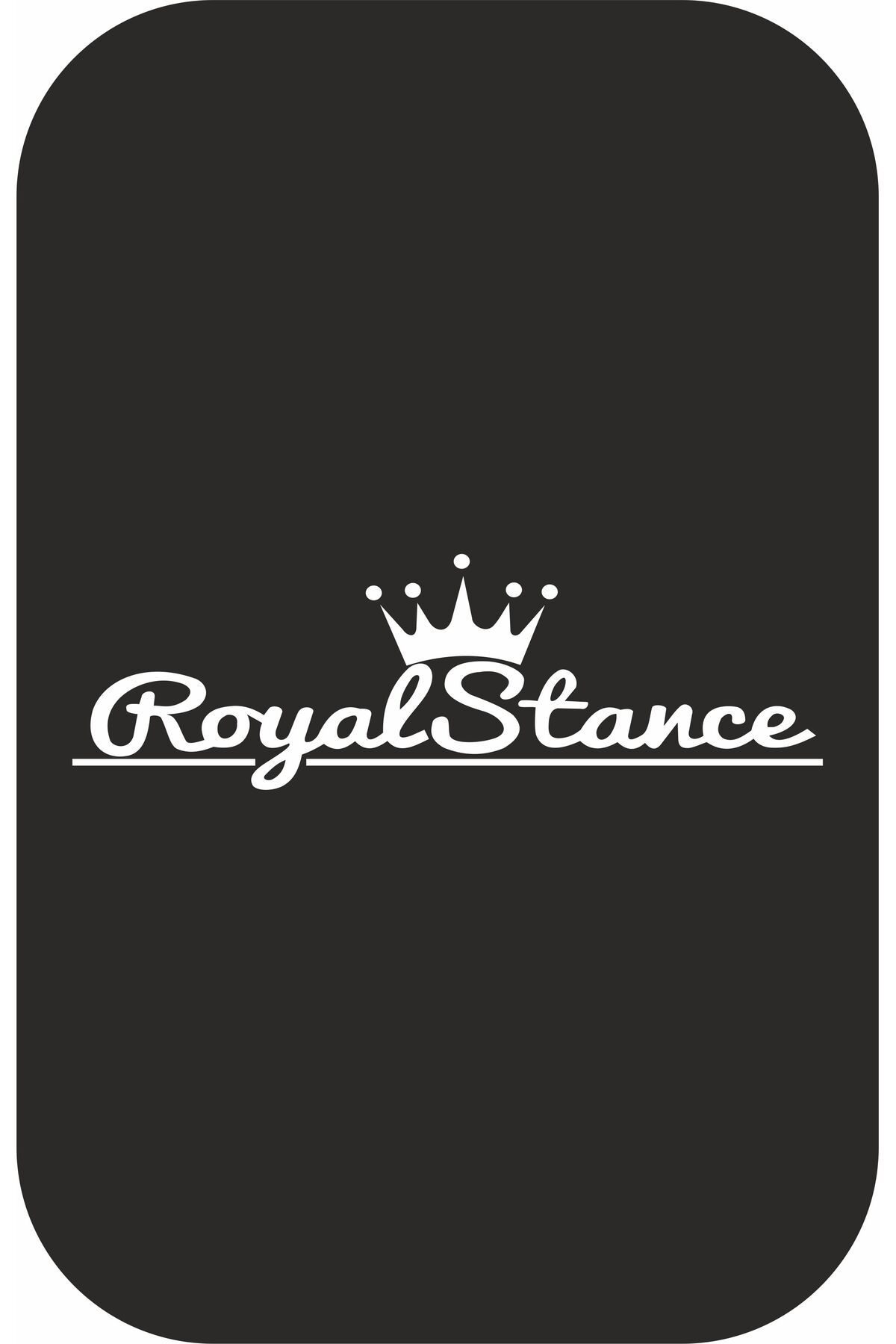 hediyenebak Royal Stance Araç, Araba, Oto, Motorsiklet, Kask, Laptop, Cam Sticker 27x10 cm