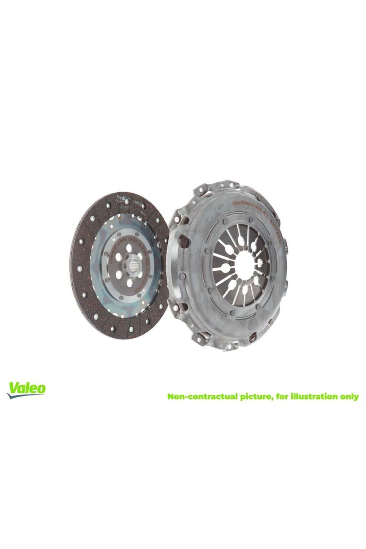 VALEO 3 LÜ DEBRİYAJ TAKIMI BASKI DİSK RULMAN RENAULT DUSTER 1.5 DCİ 4X4