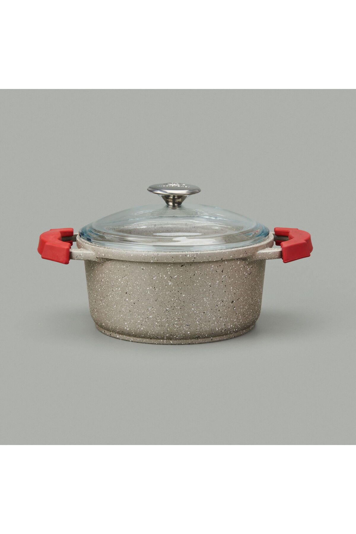 ASPARTAM Döküm Tencere - Siyah - 20 cm