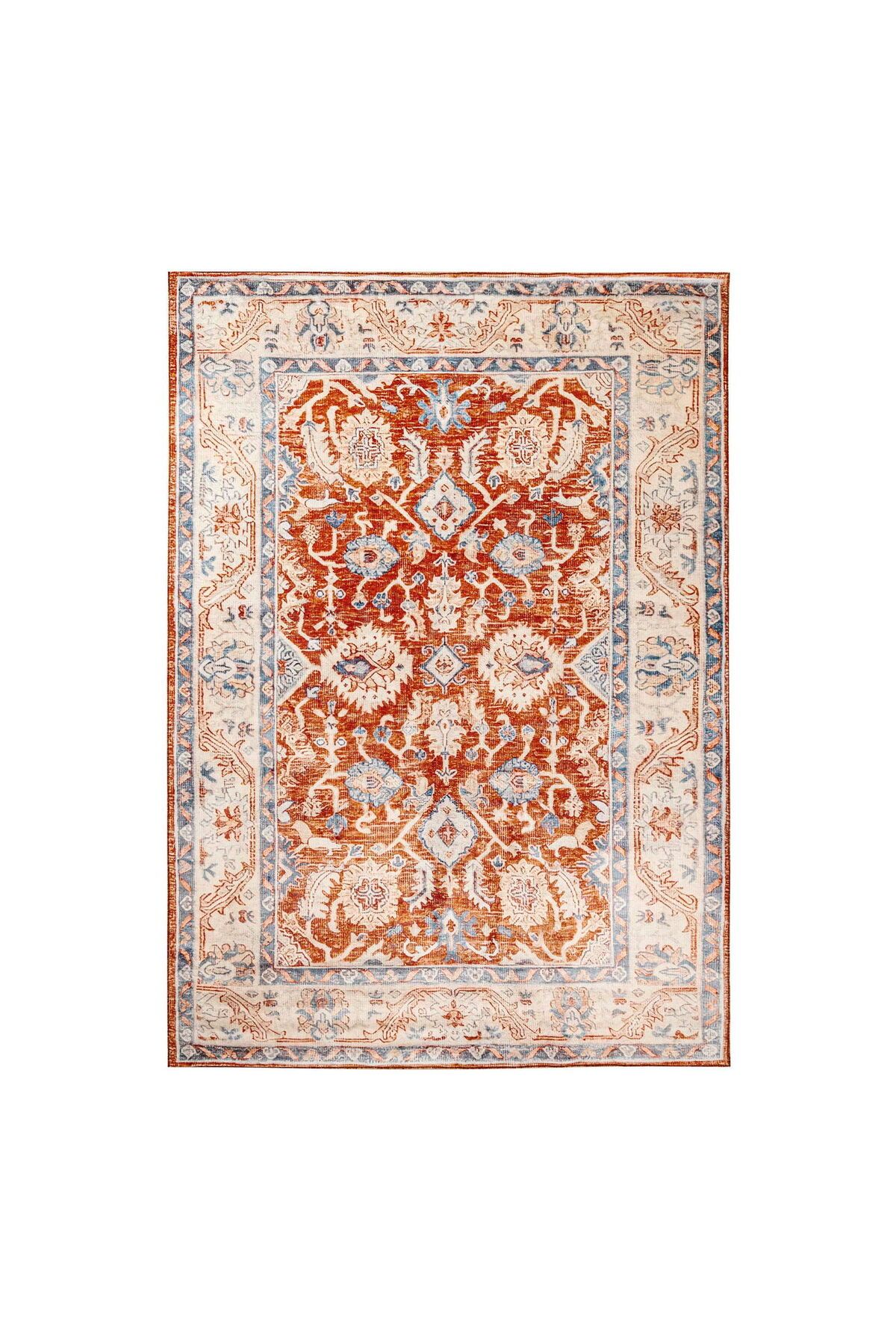 ASPARTAM Soft Vera Makine Halısı - Renkli - 160x230 cm