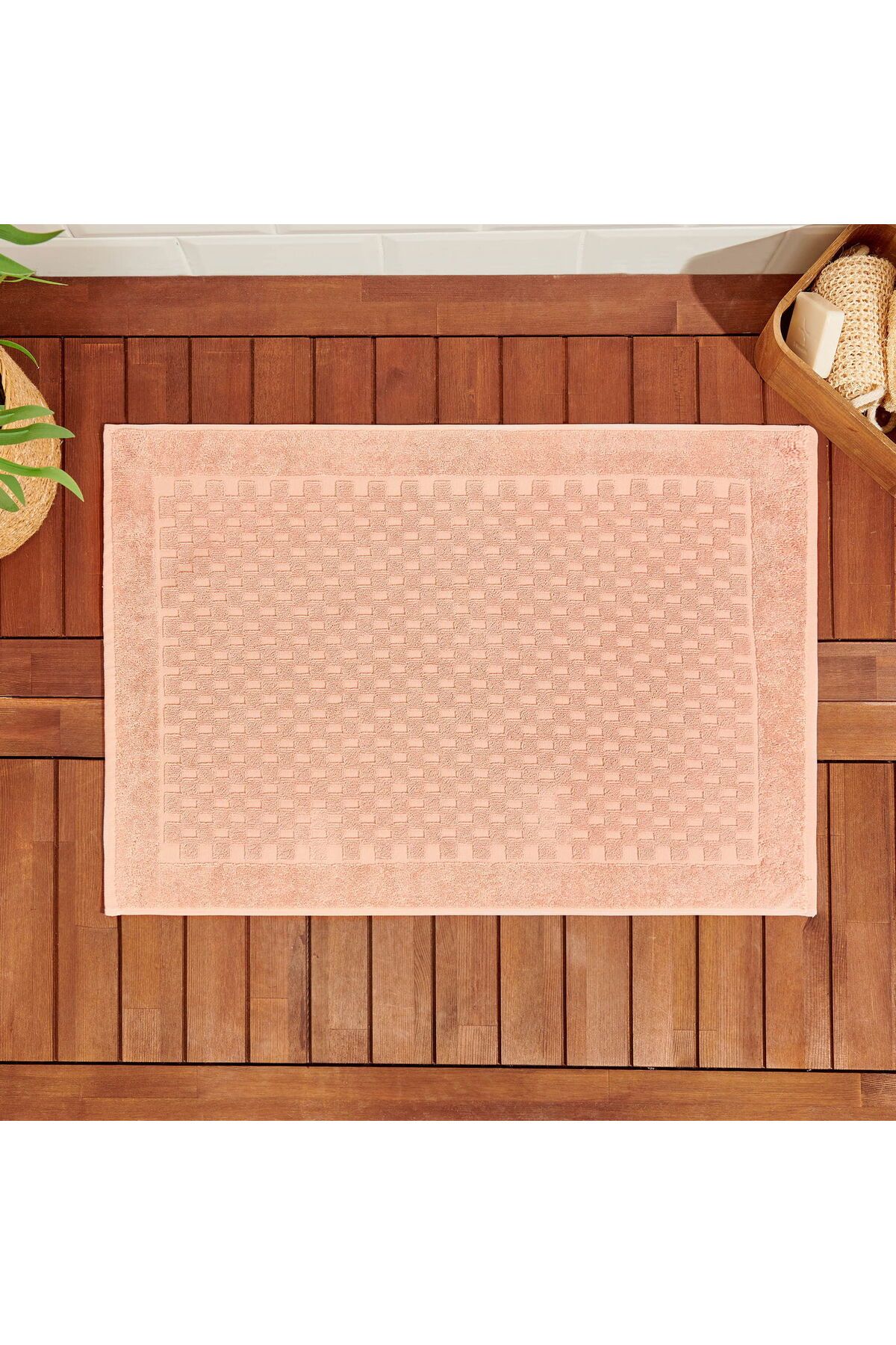 ASPARTAM Vionel Ayak Havlusu - Pembe - 50x70 cm