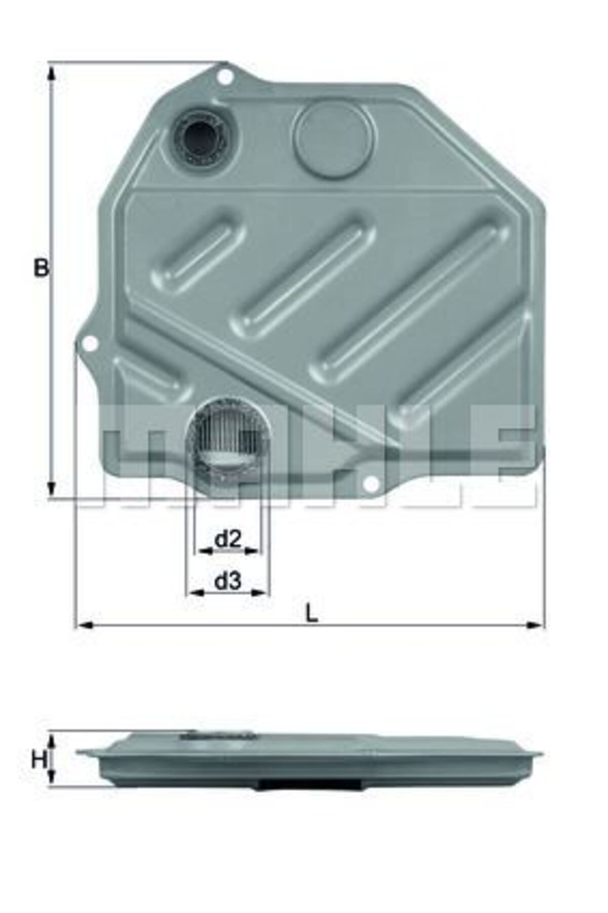 MAHLE OTOMATIK SANZIMAN YAG FILTRESI MERCEDES W201 W202 W123 W124 W210 W126 R107 R129 C107