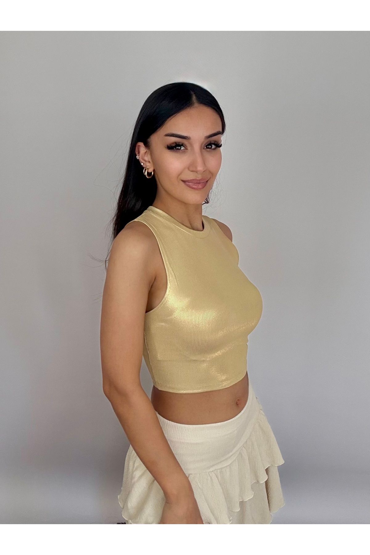 MIA GIA Gold Parlak Crop