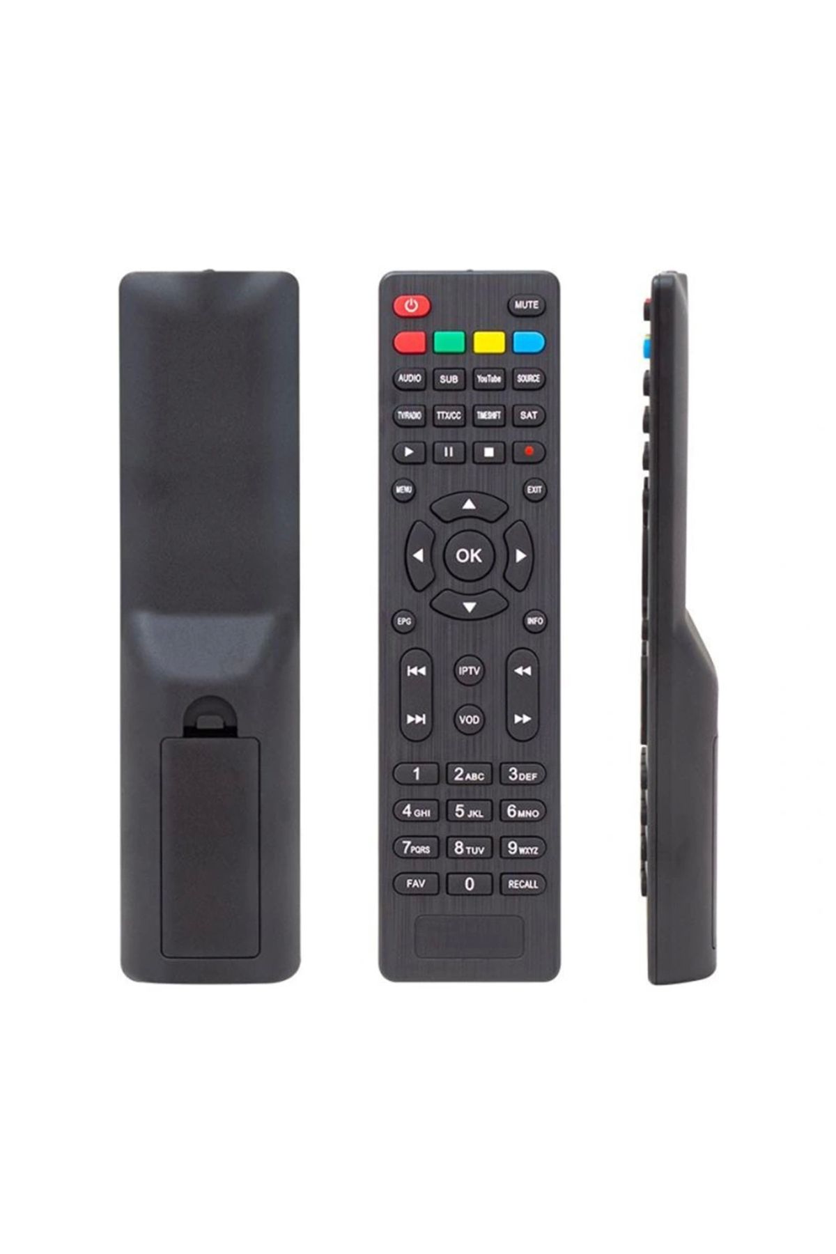 shopwave MAGBOX ORBİT*MARGINAL*BRAWOO IPTV-VOD-YOUTUBE TUŞLU HD UYDU SLİM KUMANDA (40057=33306) (5047)