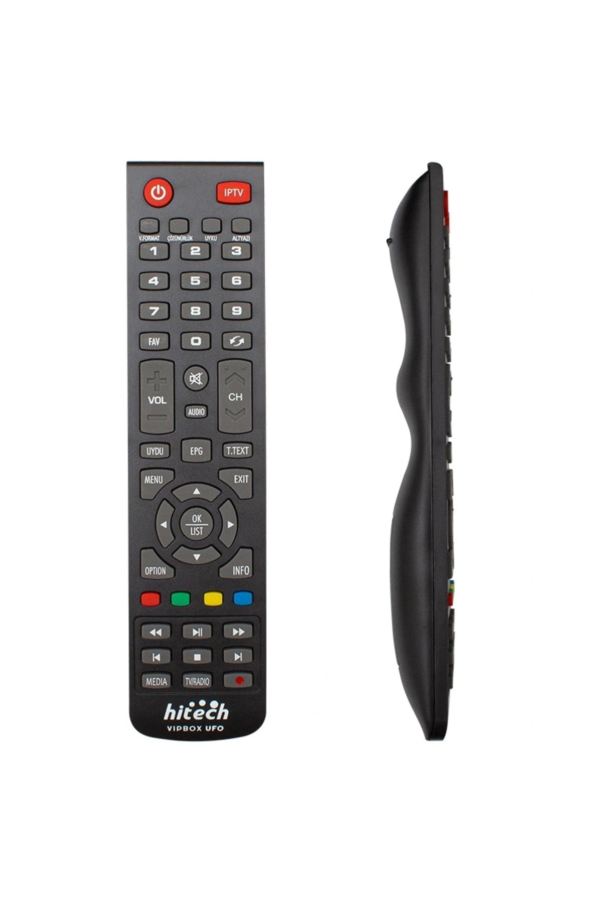 shopwave KORAX HİTECH VİPBOX UFO UYDU ALICI KUMANDASI (5047)