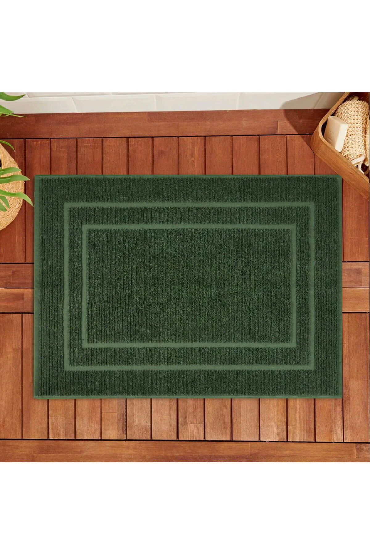 ASPARTAM Soft Premium Ayak Havlusu - Haki - 50x70 cm