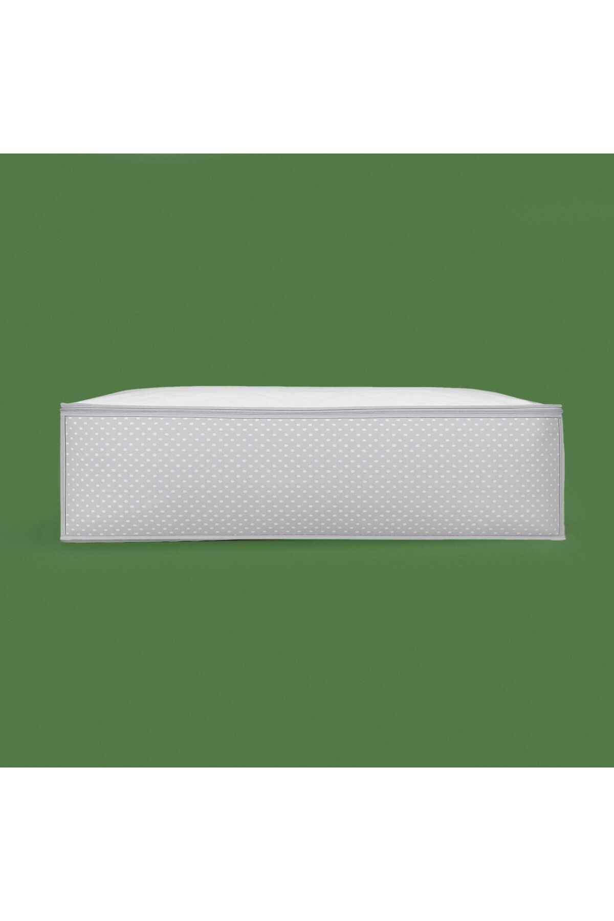 MATMEL Home Yatak Altı Şeffaf Baza Hurcu - Gri - 80x50x20 cm