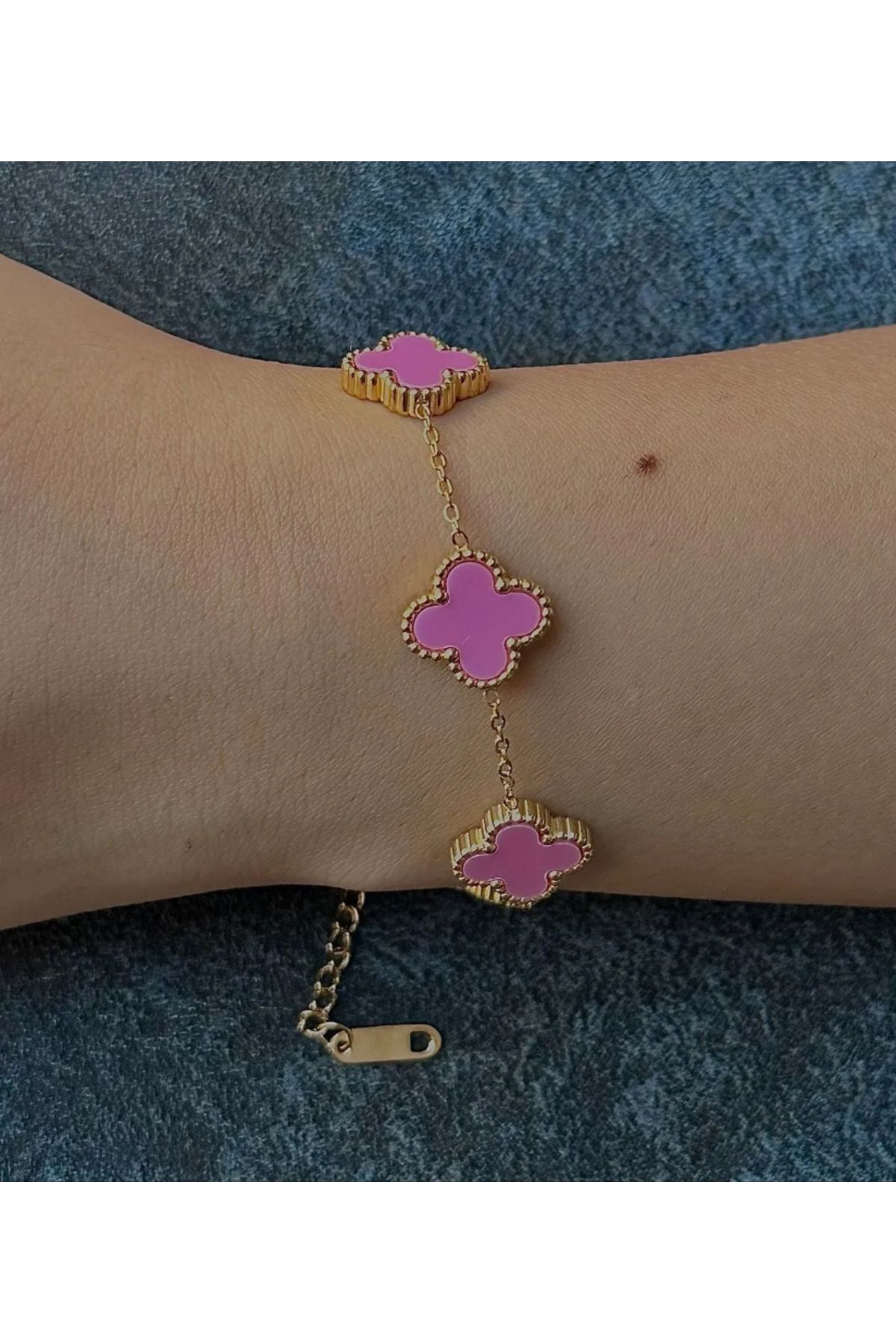 DORA-SS Bileklik Van cleef Çelik yeni sezon