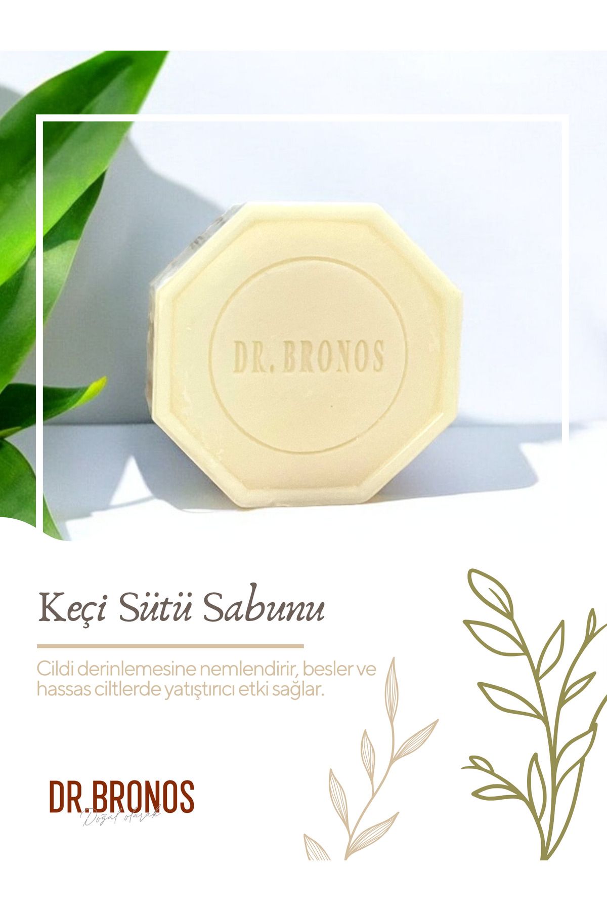 Dr. Bronos Doğal Keçi Sütü Sabunu 125 gr