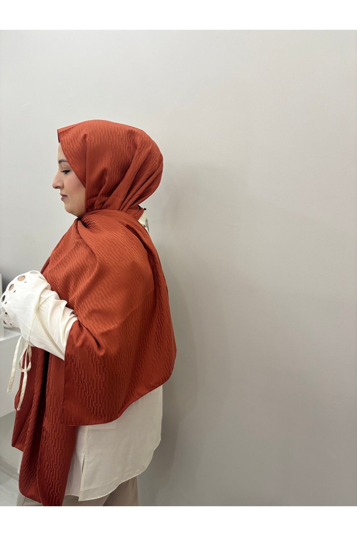YALENA SCARF İpeksi Jakar Şal