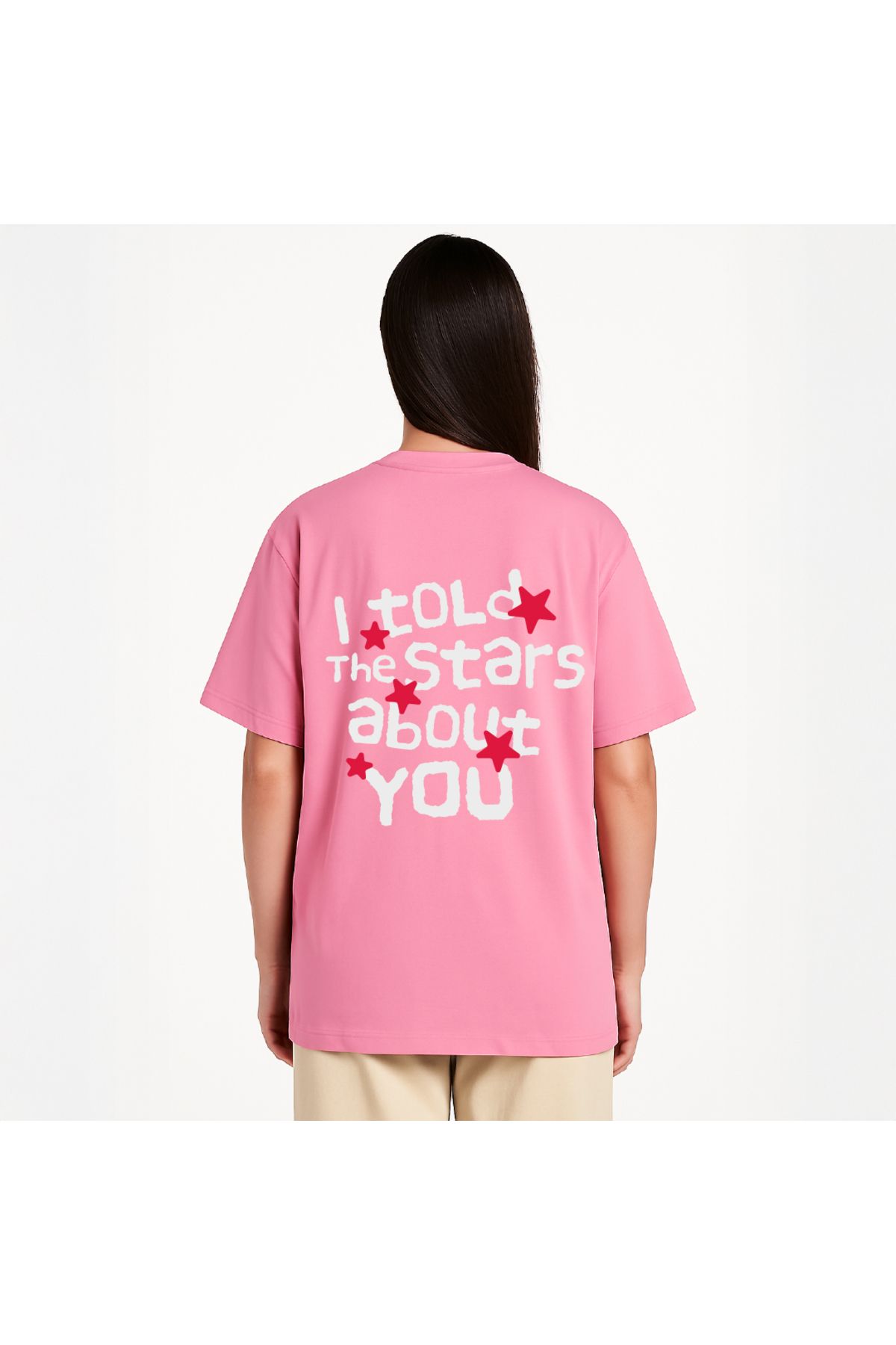 EZ Design I Told The Stars About You - Oversize T-shirt