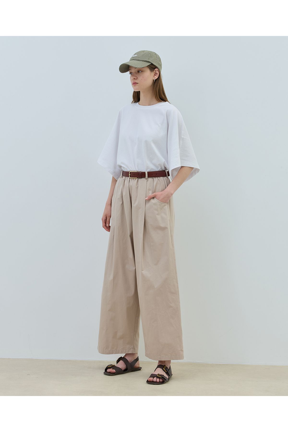 BEWS Momo Poplin Pantolon