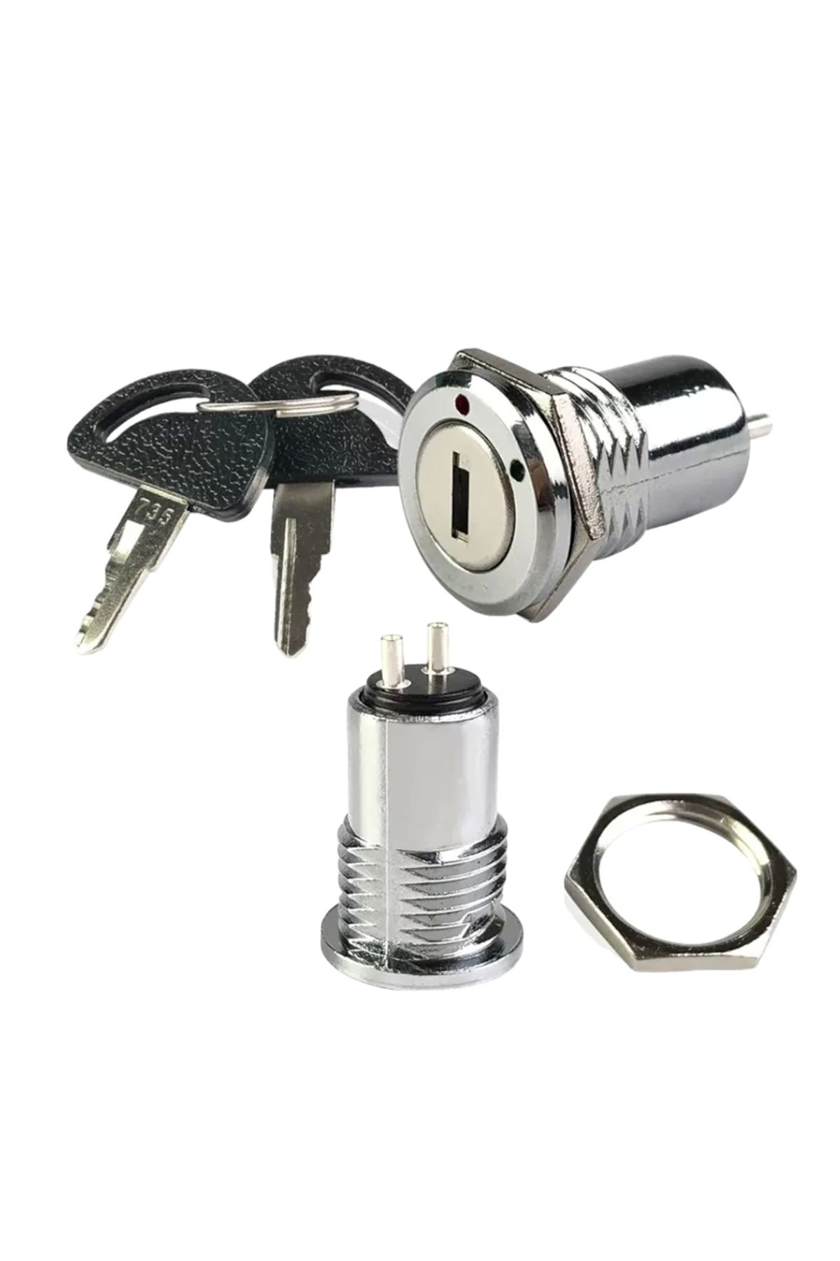 shopwave IC-195A ANAHTARLI SWİTCH 0-1 16MM K16-101 (5047)