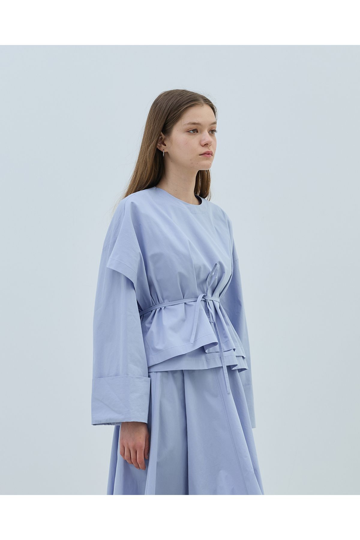 BEWS Layer Poplin Bluz