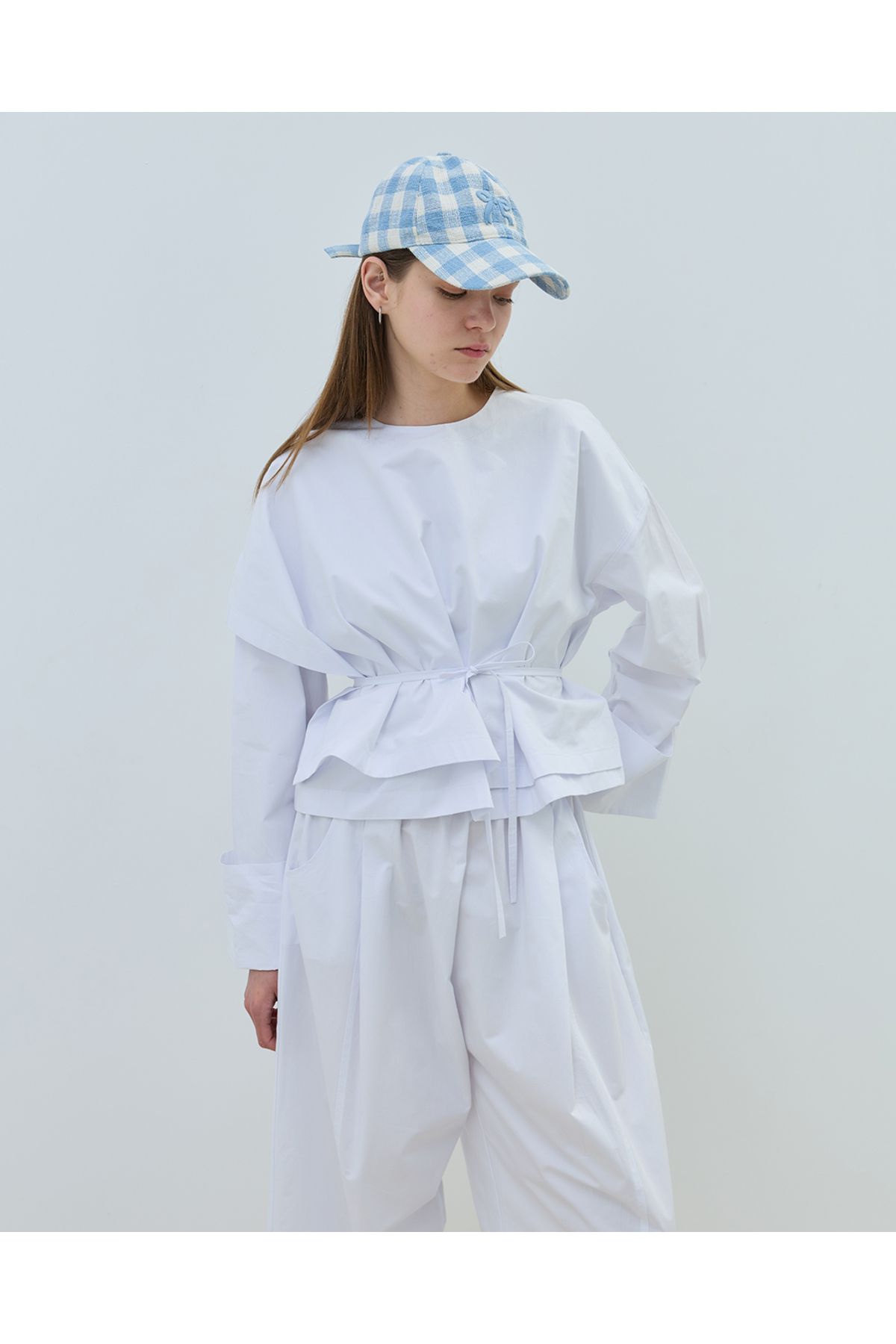 BEWS Layer Poplin Bluz