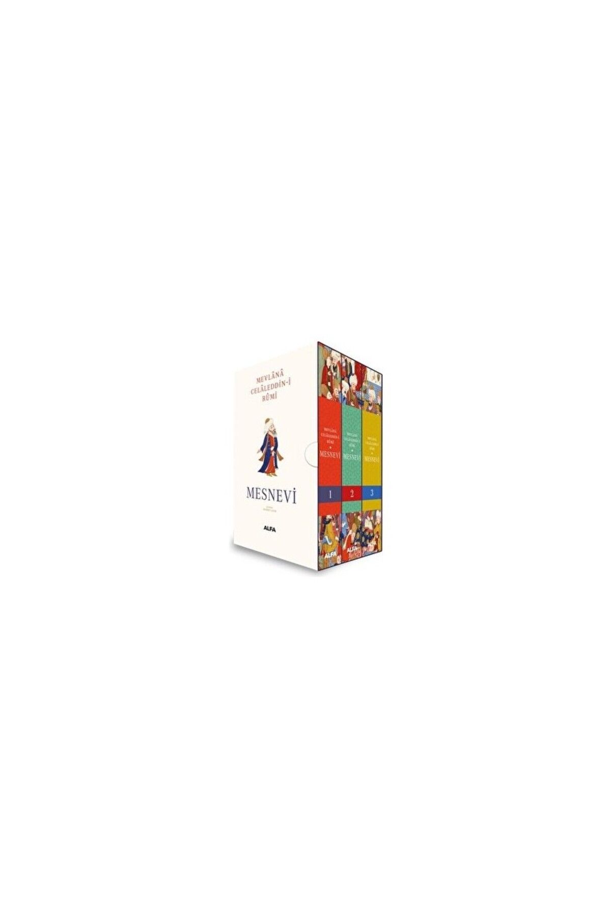 Alfa Yayınları Mesnevi 1-2-3 - Mevlana Celaleddin-i Rumi