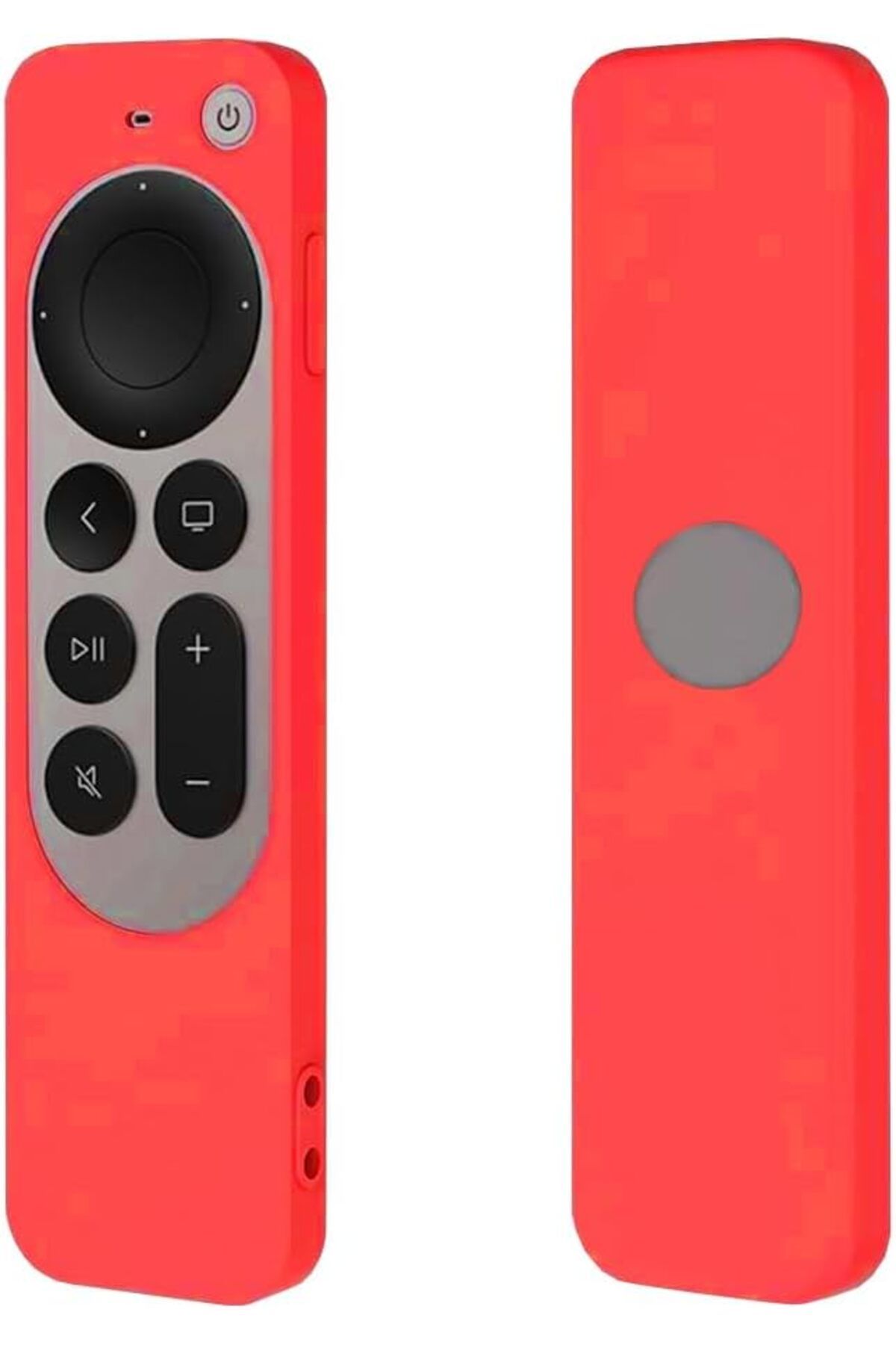 KDROĞLU plamystical tv 4k 2021 ile Uyumlu Kılıf Silikon Koruma Kumanda Koruma Kılıfı Tam Uyumlu Kırmı