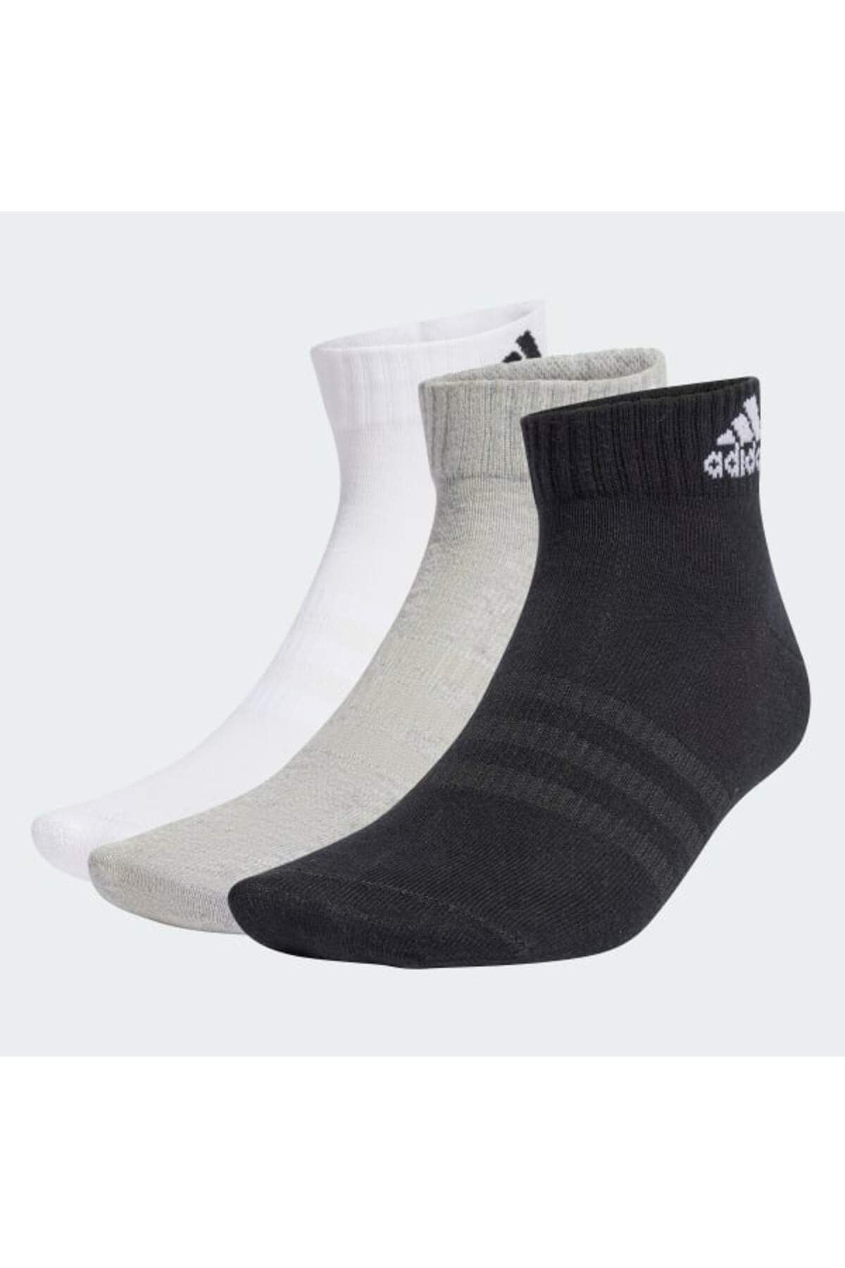 adidas Unisex Gri T Spw Ank 3p Çorap Ic1283